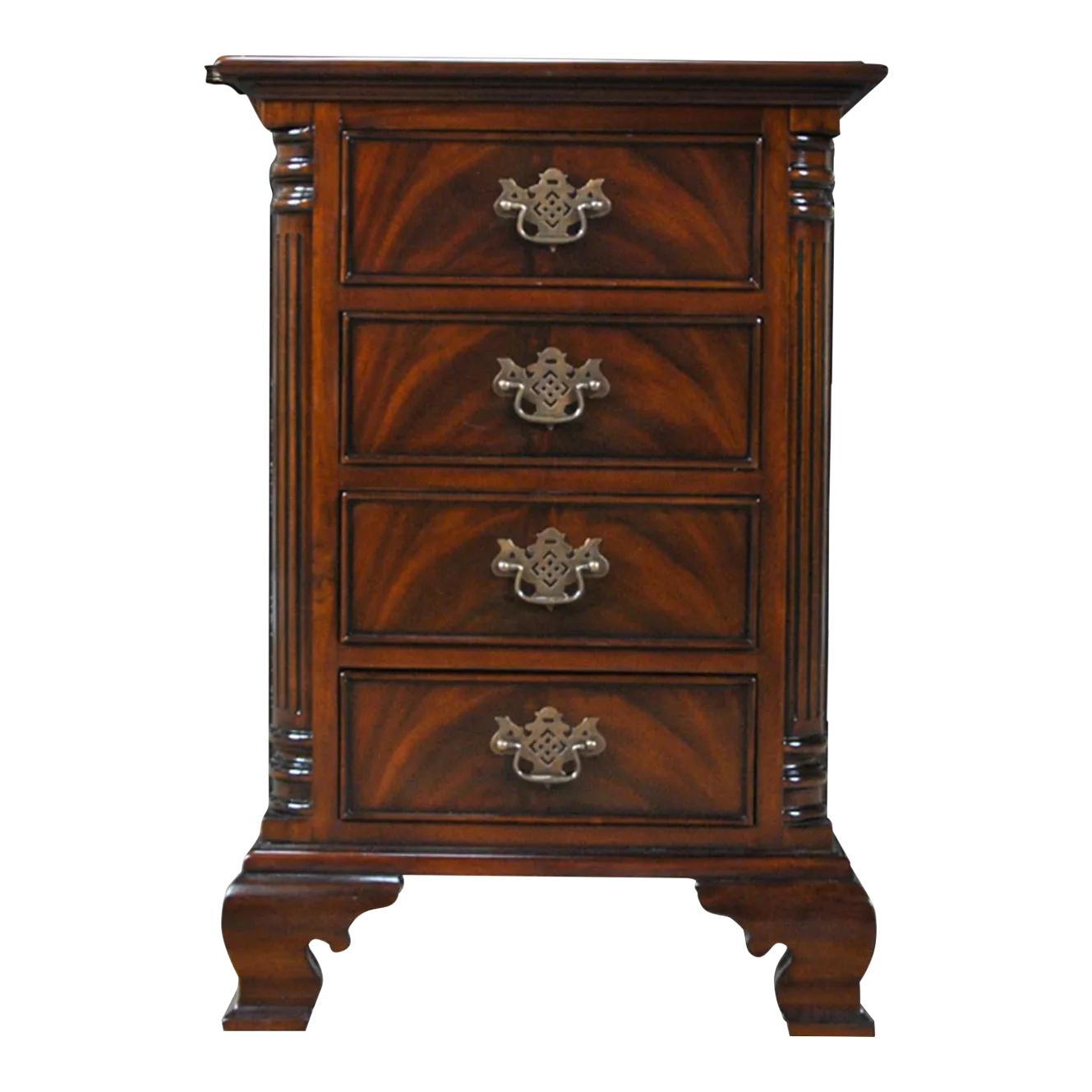 Niagara Furniture Mahogany Chippendale Nightstand Chairish