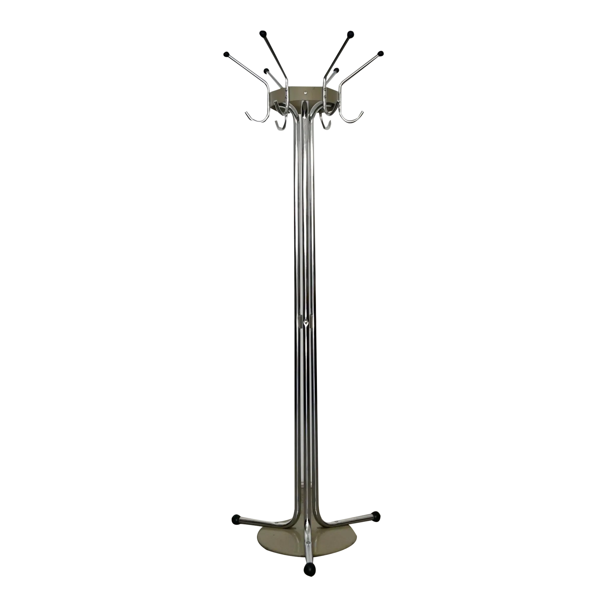 1940's Art Deco Chrome Coat Rack Chairish