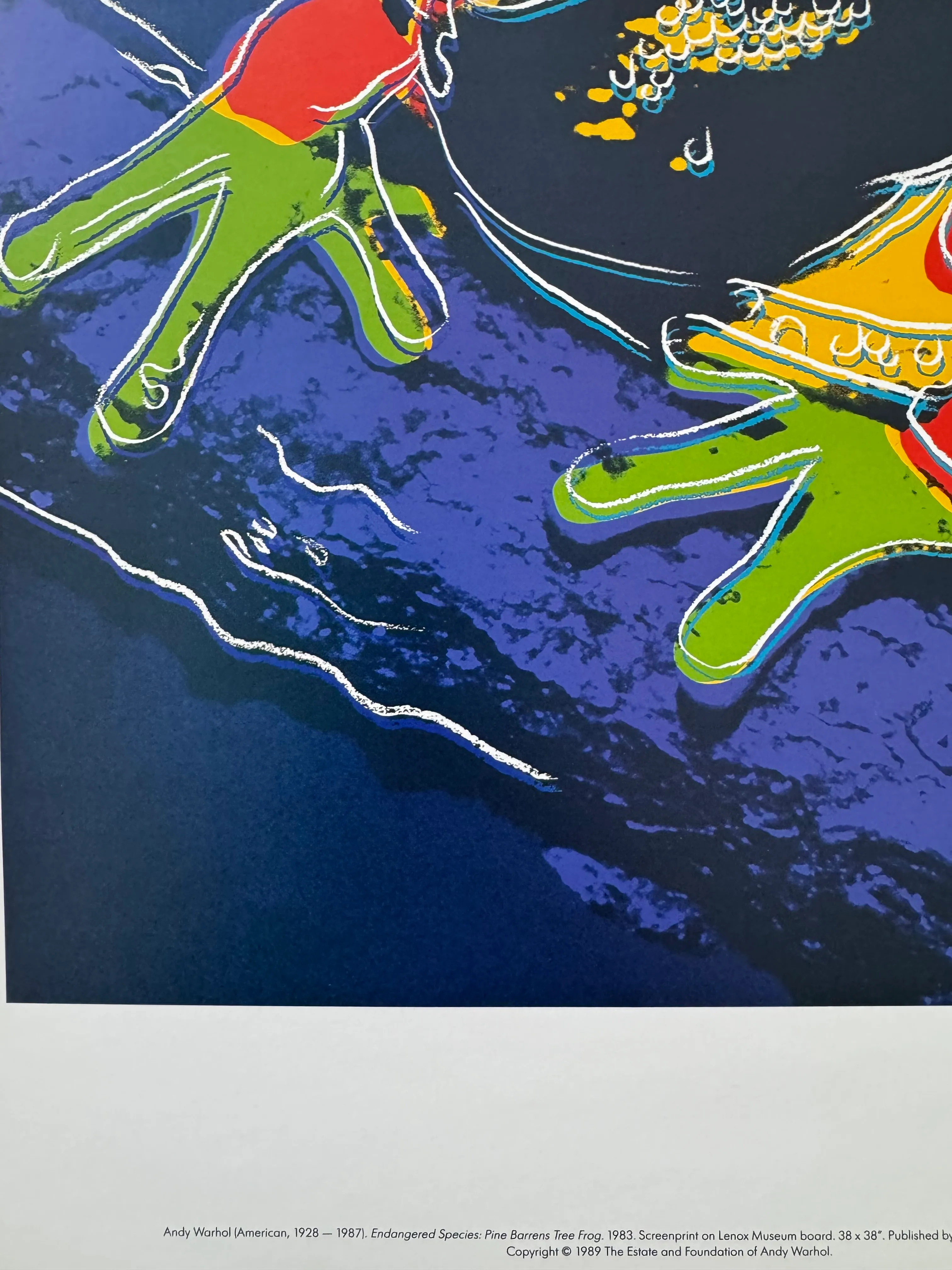 S.HONGO絵画 1980s Andy Warhol Foundation 