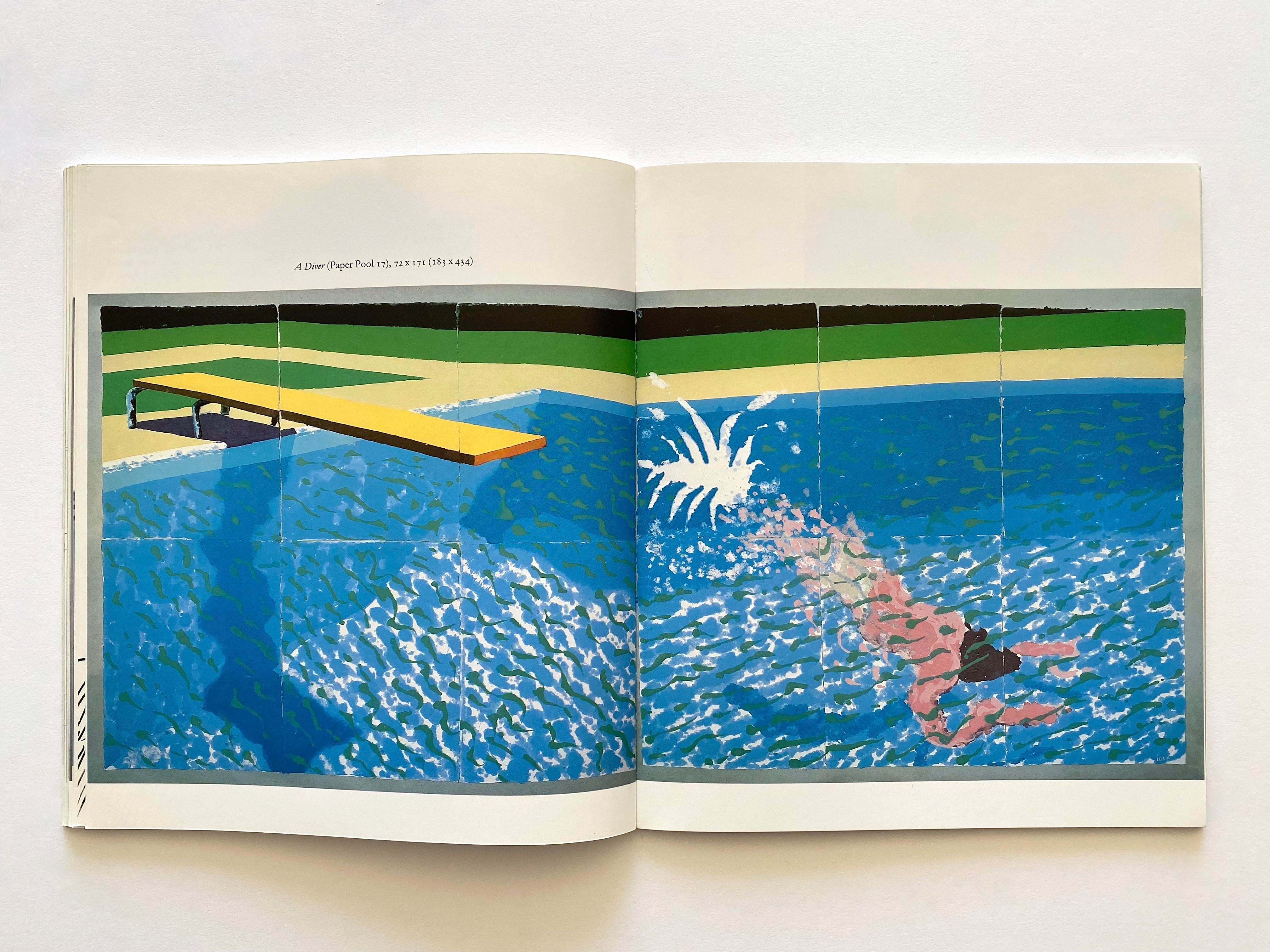 デイヴィッド・ホックニー Paper Pools David Hockney Vintage 1980 First Edition 