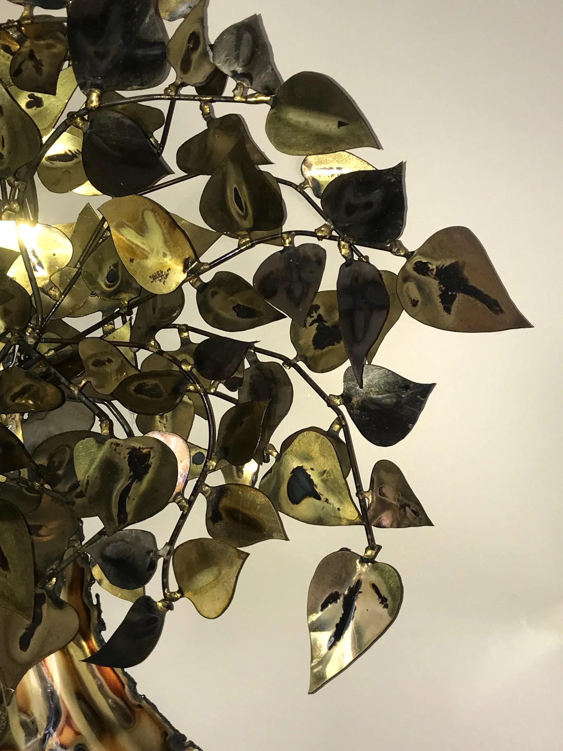 よしーの様用　Curtis Jere 1960年代　brass tree Curtis Jere Brutalist Mid Century Brass Tree Sculpture | Mid