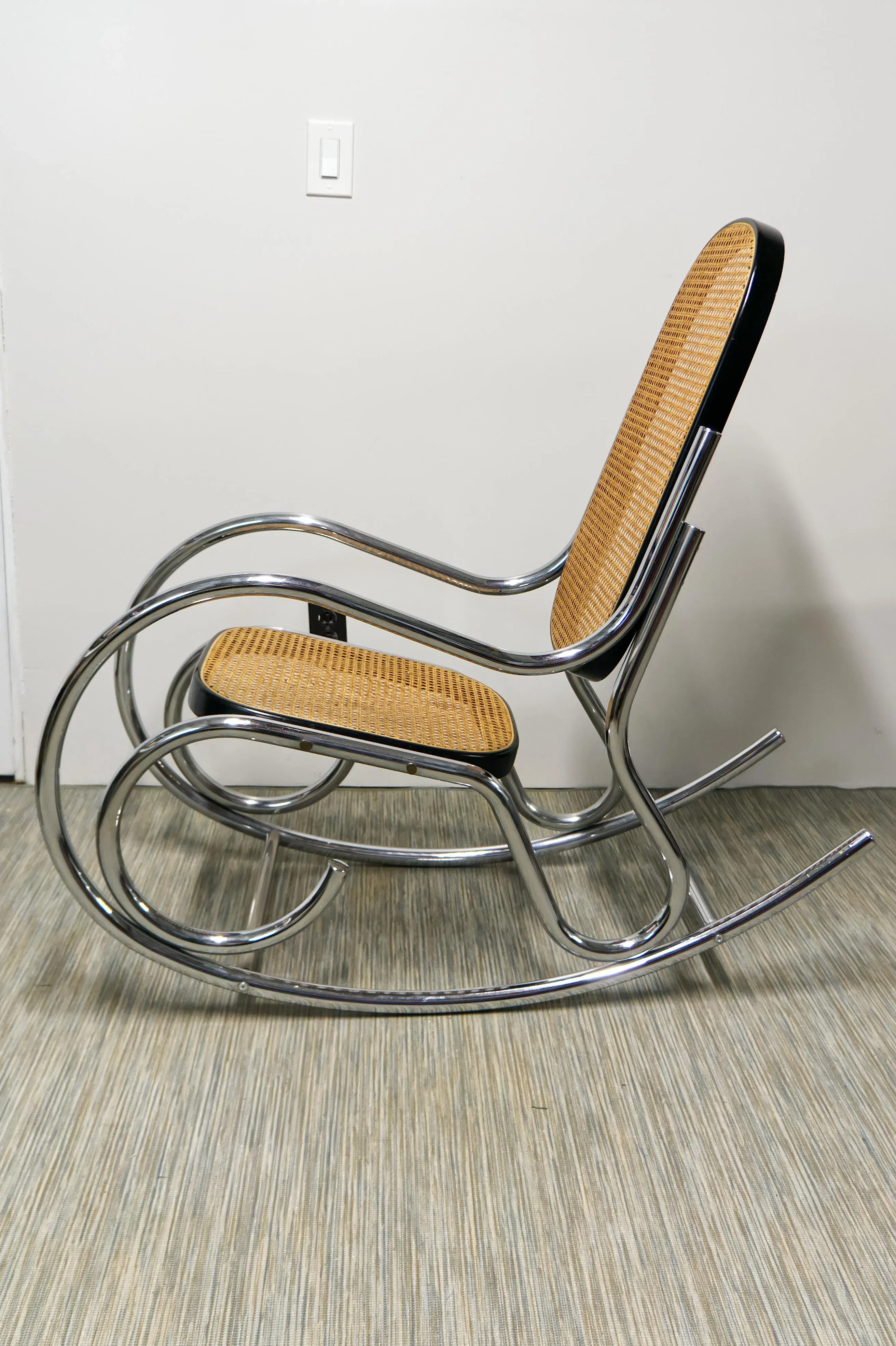 Bauhaus Style Marcel Breuer Attributed Rocking Chair