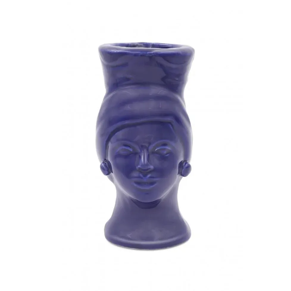 Griffin & Mata Blue Pantelleria from Crita Ceramiche, Set of 2