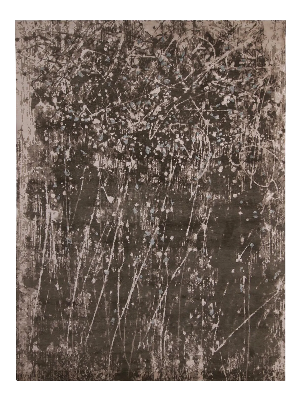 Rug & Kilim’s Abstract Rug in Brown With All-Over Pattern