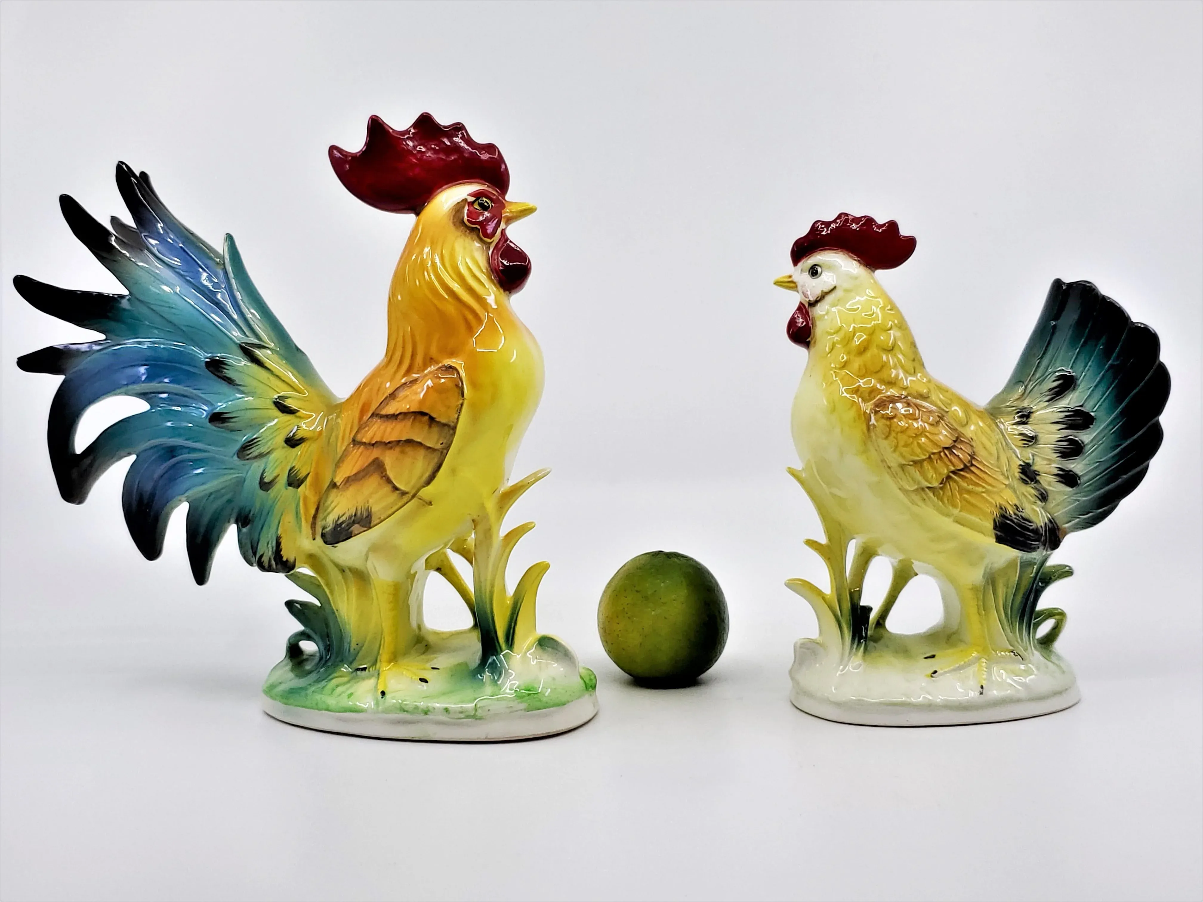 【VALENTÍ Spain】ブロンズ 鳥 オブジェ スペイン製 ヴィンテージ 1960s-norcrest-porcelain-