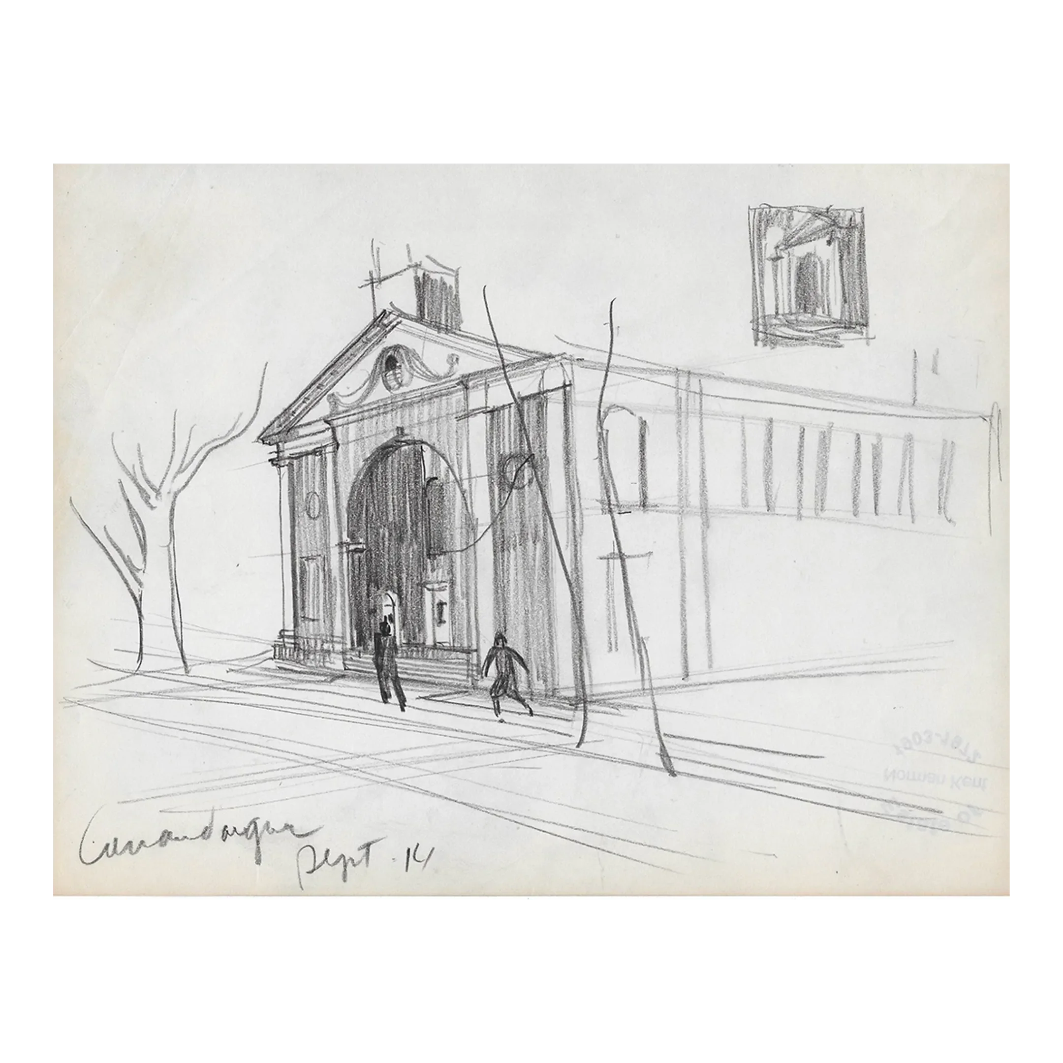 1930s Norman Kent Canandaigua New York Church