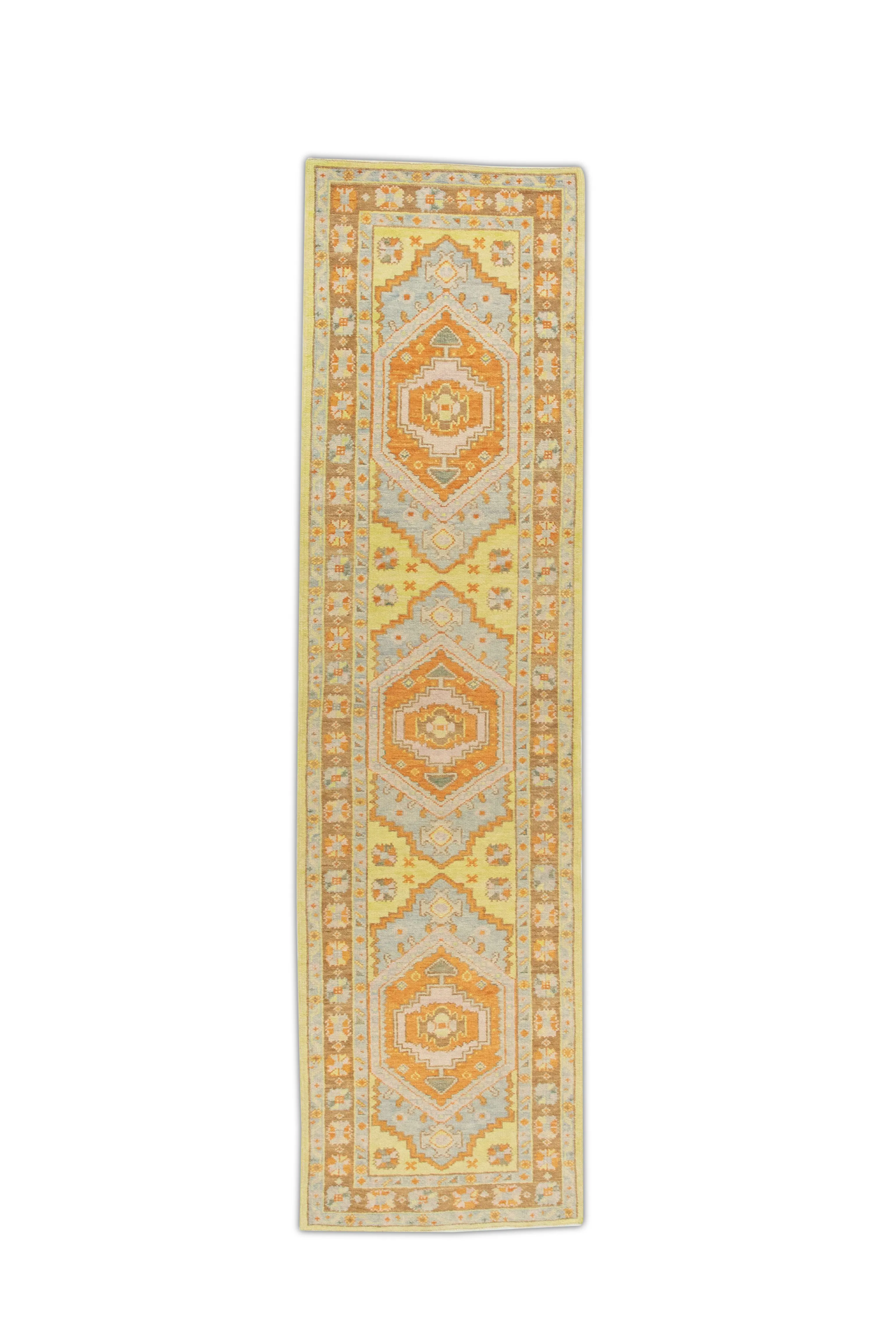 Modern Turkish Oushak Rug 2\'9\