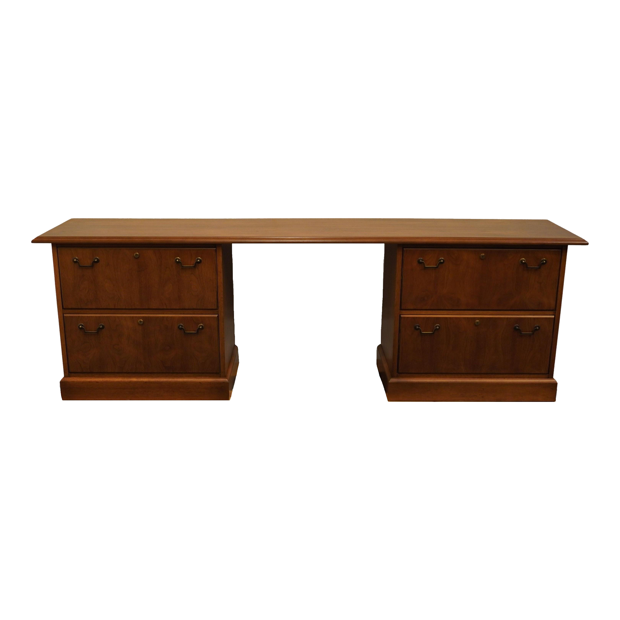 Stow & Davis Solid Walnut Contemporary Traditional 93" File