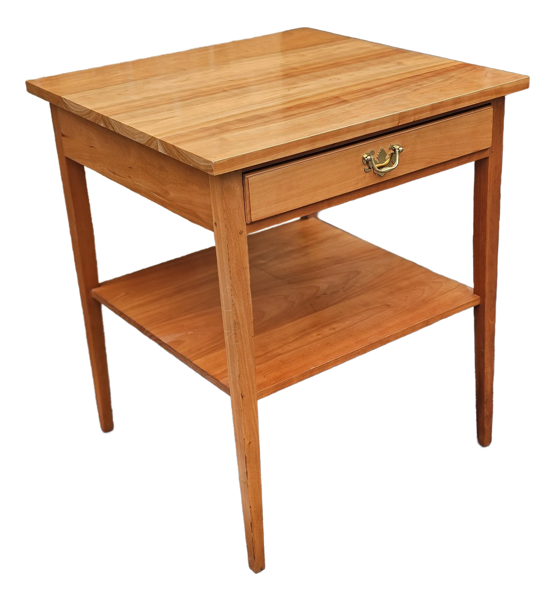 20th Century Suters Reproductions Federal Style Solid Cherry Side