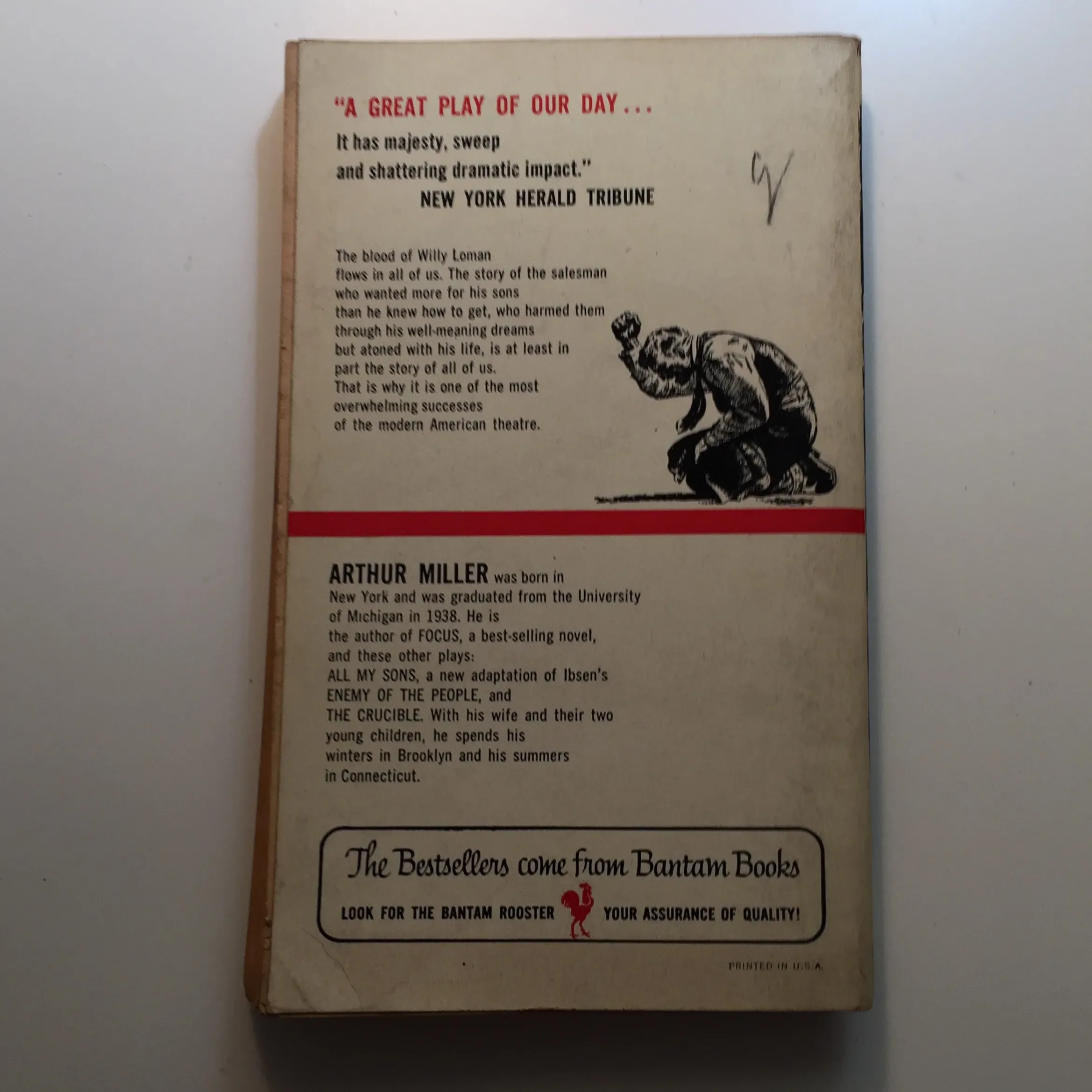 Death of a Salesman Arthur Miller 1955 | Chairish