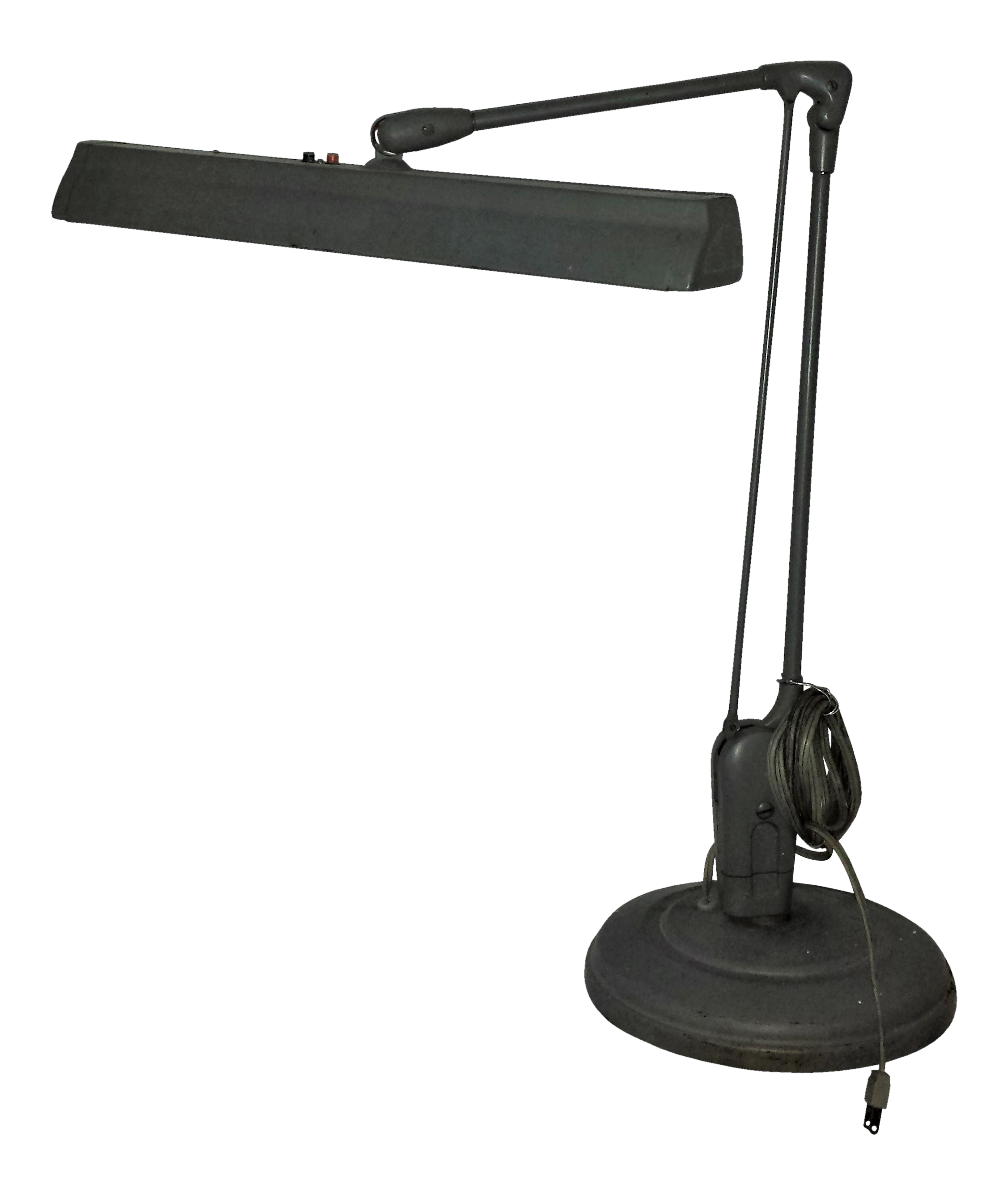 1970's Articulated Industrial Table Drafting Lamp Chairish