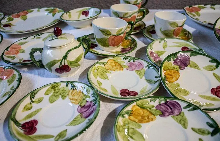 Vintage Franciscan Fresh Fruit Dinnerware Service for Chairish