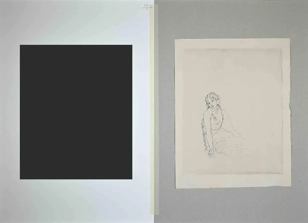 Édouard Chimot, For Herodias, Original Etching, 1936