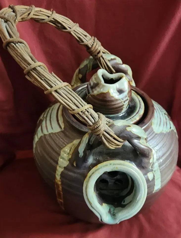 Large Japanese Shigaraki Pottery Teapot, 1970s for sale at