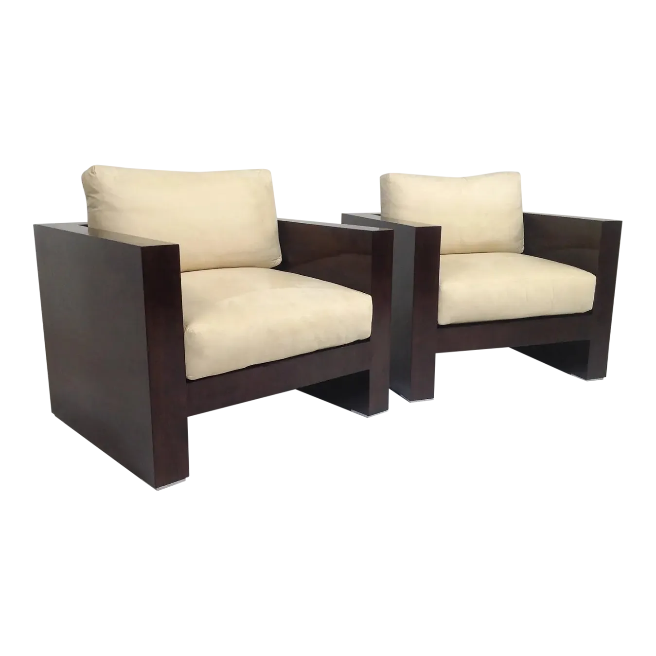 Mid Century Modern Club Chairs Chairish