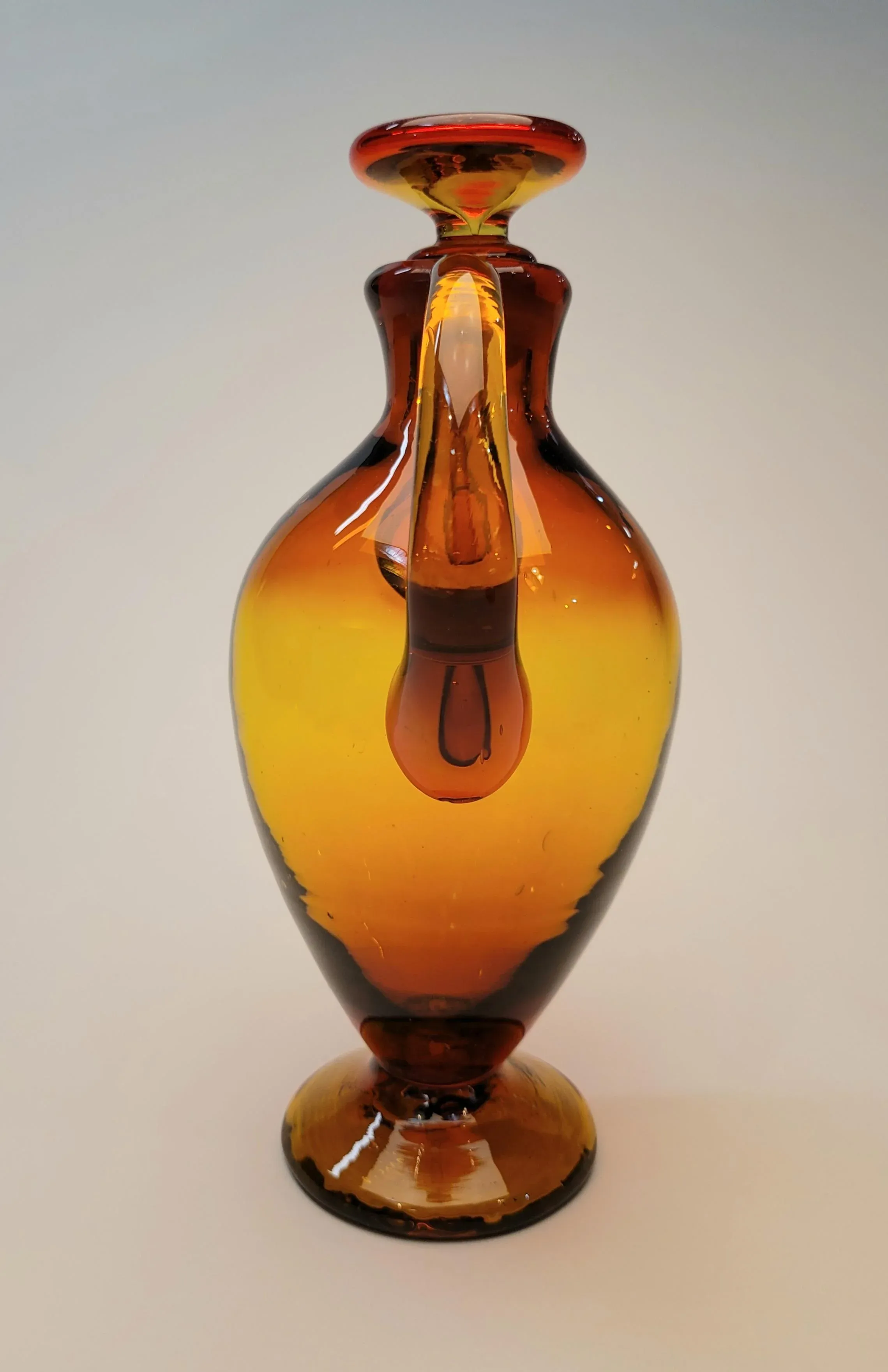 Mid Century Blenko Cocktail Pitcher 1950's | Chairish