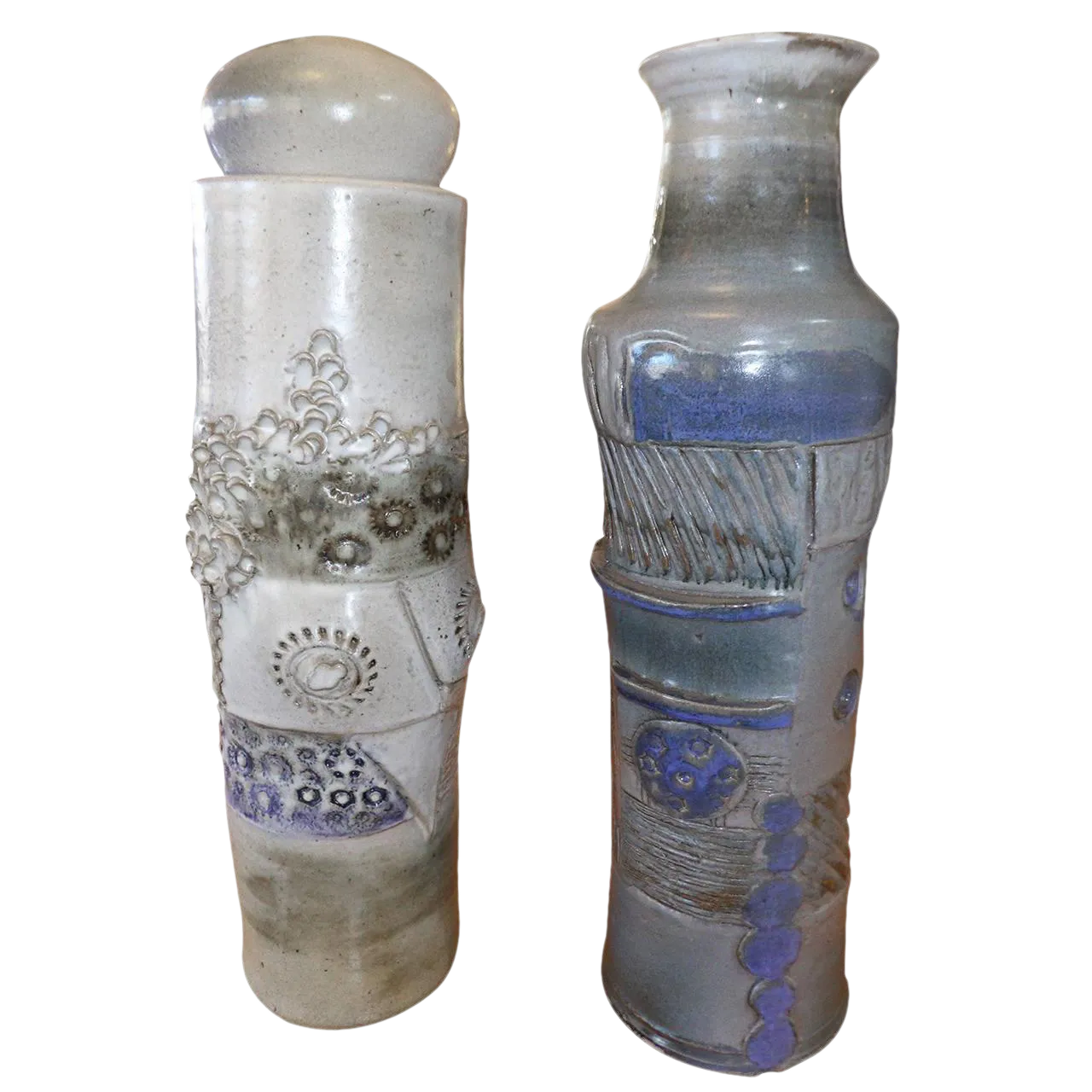 LargeScale Pottery Vessels by Herman Volz Chairish