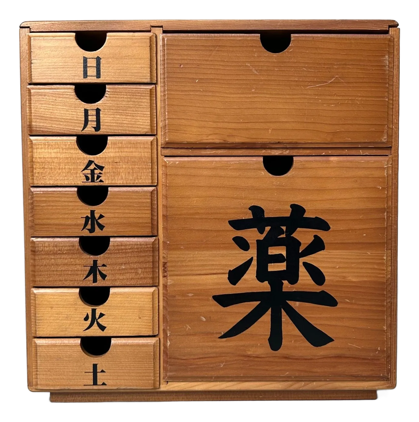 Shōwa Era Medicine Cabinet in Wood, Japan, 1970s