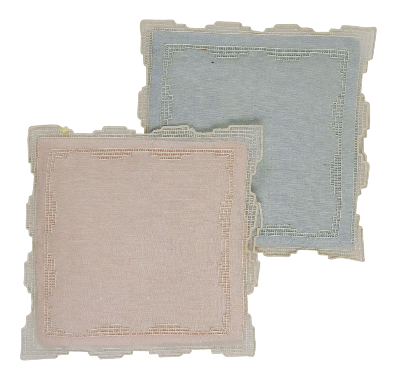 Vintage Deco Organza & Lace Sachets a Pair Chairish