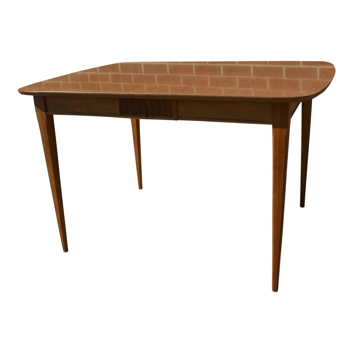 1960s Keller Furniture Vintage MidCentury Modern Dining Table With