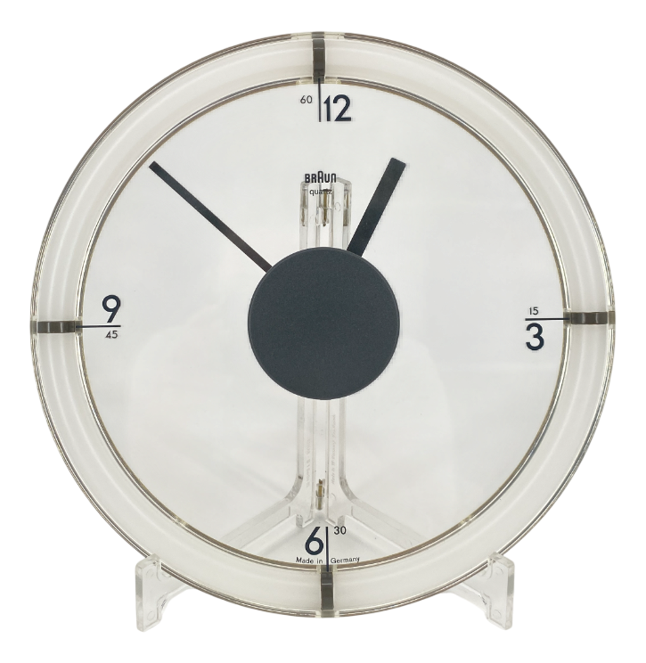 ABW 35 4778 Wall Clock by Dietrich Lubs for Braun, 1988