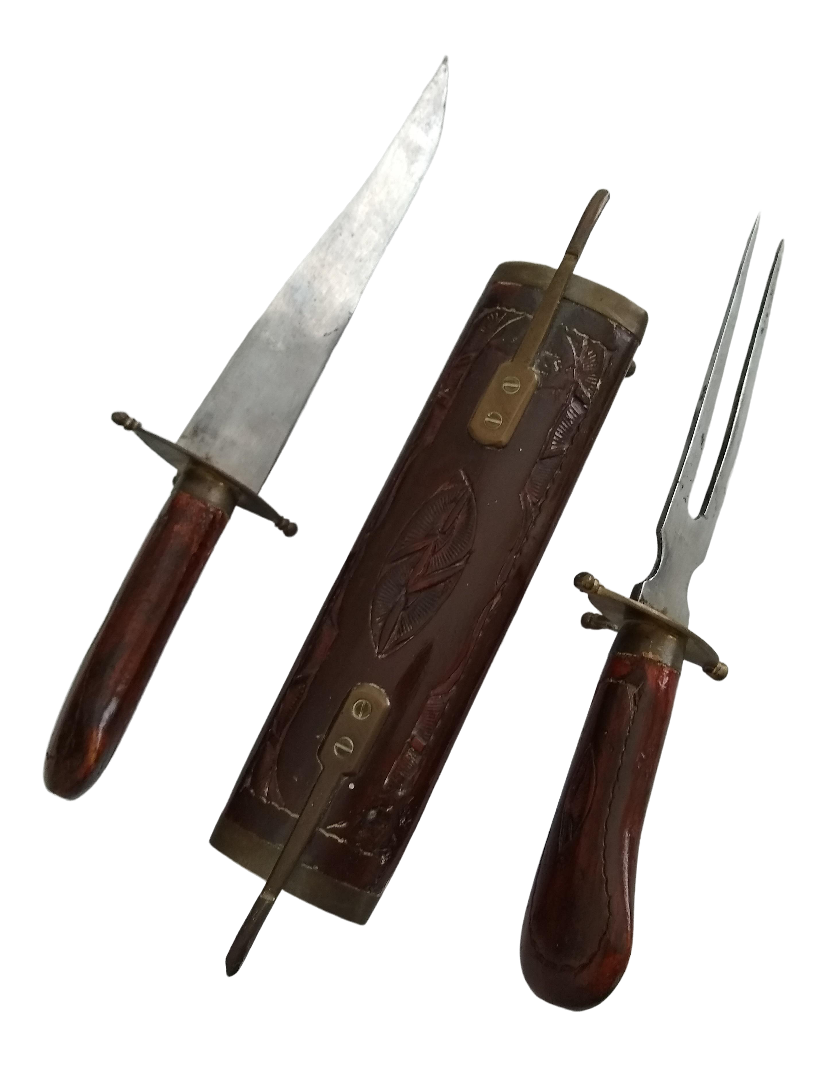 Vintage Meat Carving Set Chairish