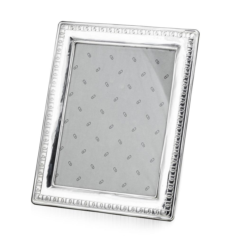 Vintage 20th Century Silver Photograph Frame by Christian Dior for