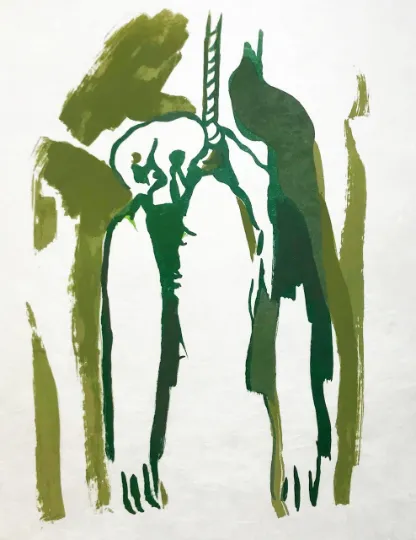 1962 Francisco Bores Original Lithograph 17 Mourlot Freres