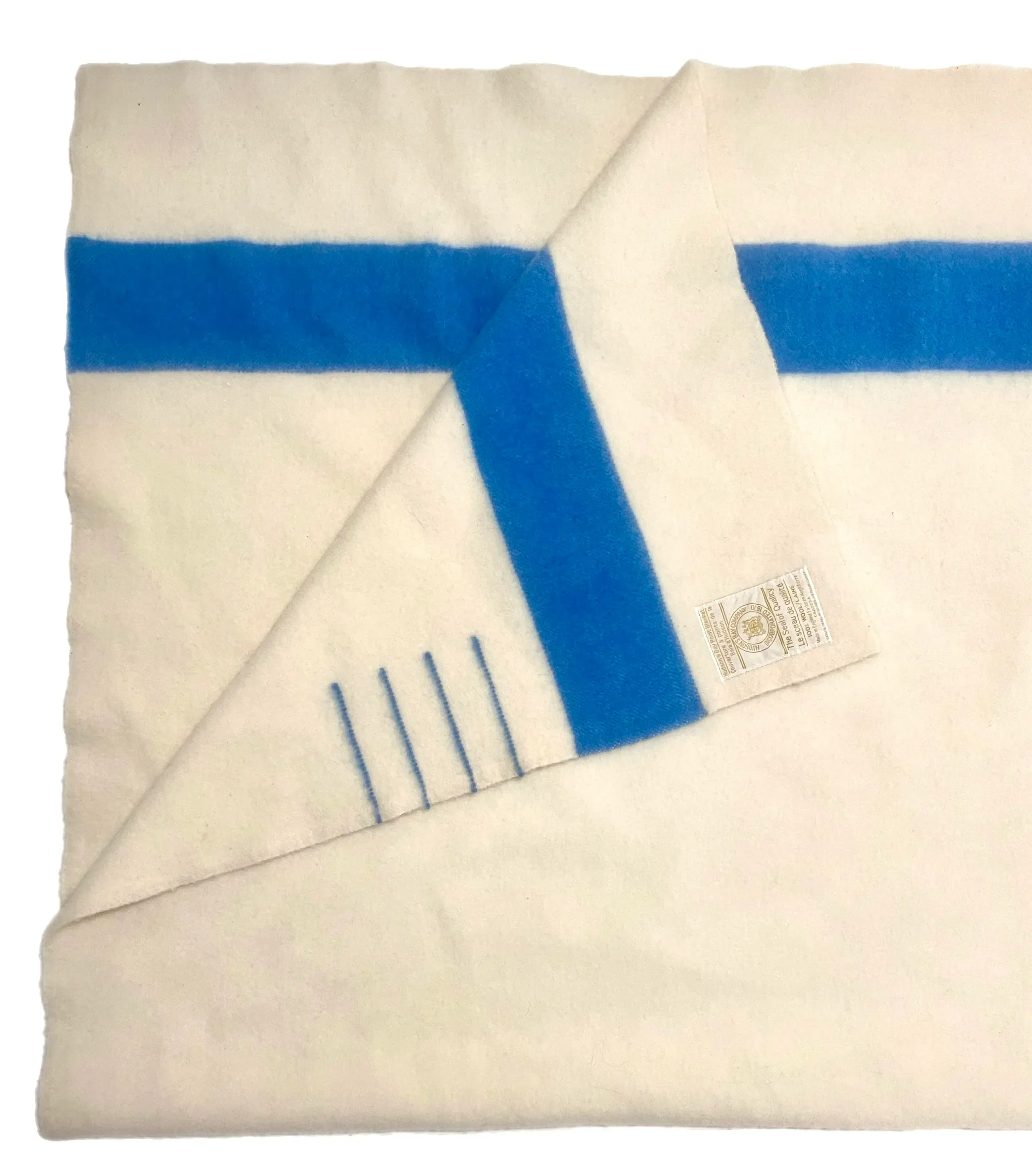 HUDSON’S BAY made in ENGLAND Vintage Hudson's Bay 4 Point Wool Blanket – Dovetail