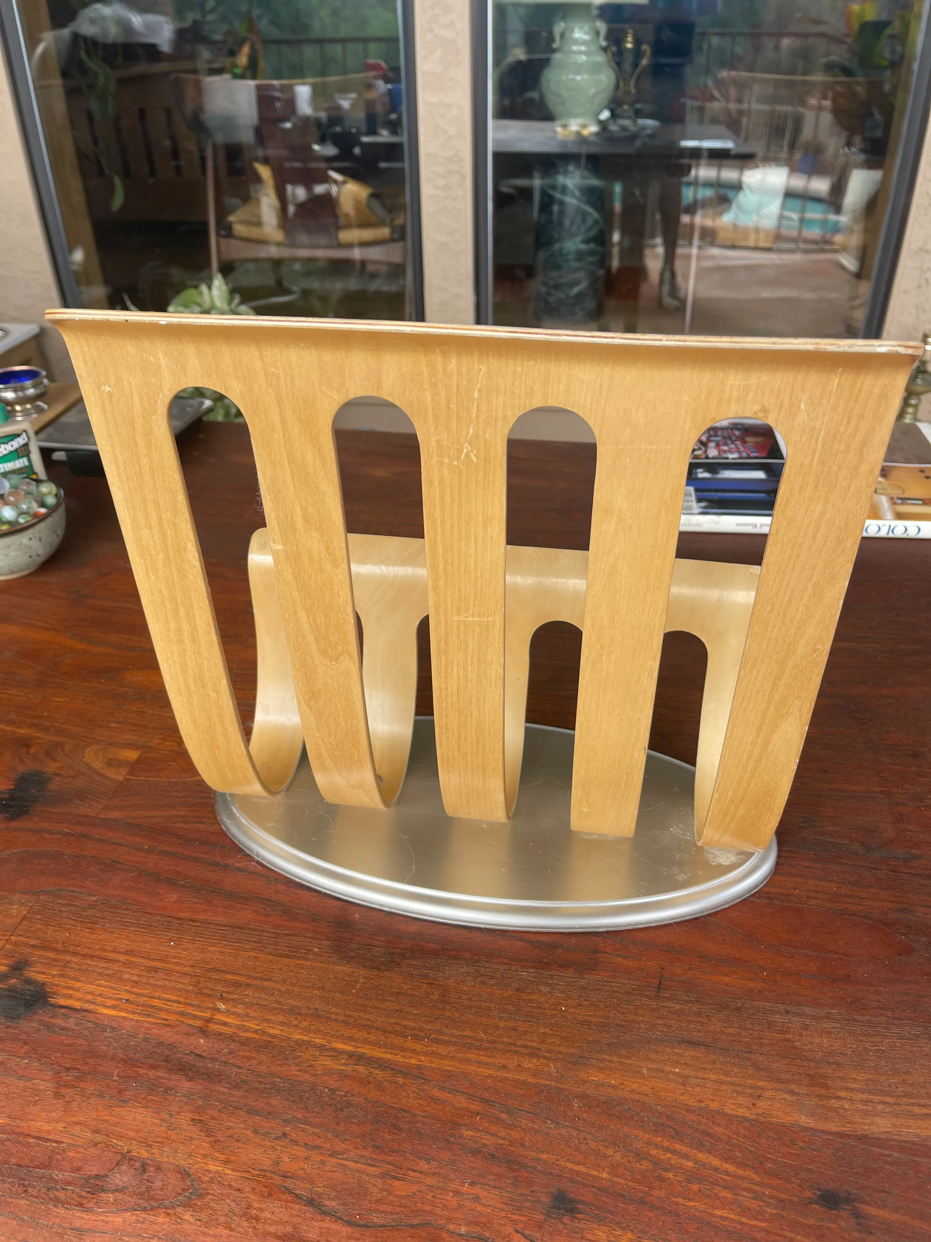 Vintage Mid Century Style Michael Graves Pressed Plywood Bentwood