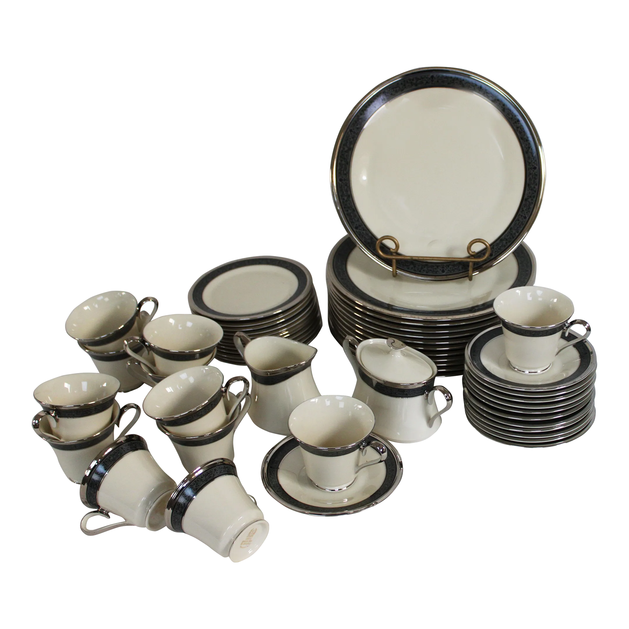 Lenox China Moonlight Mood- Service for 12 Plus Sugar