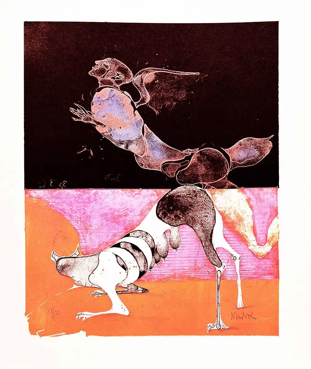 Paul Wunderlich、LITHOGRAPHIEN Ⅰ-Ⅳ PAUL WUNDERLICH 