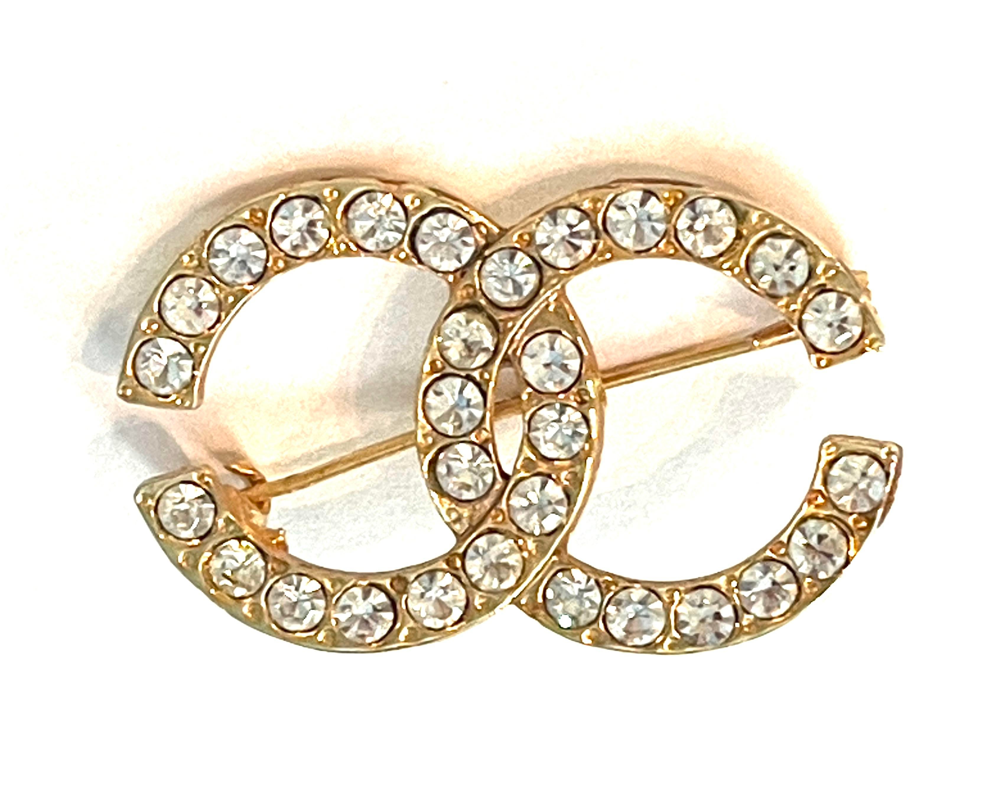 【時を刻む美】【CHANEL】Brooch l Diamantes Chanel Diamond Brochette Lapel Pin | Chairish