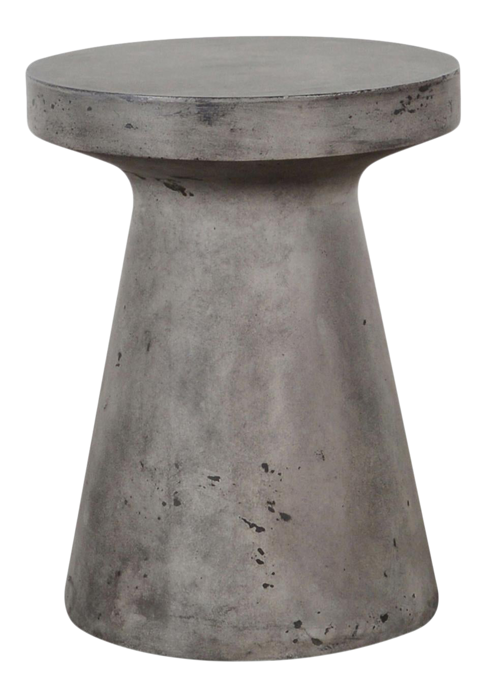 Modern Gray Outdoor Side Table Chairish