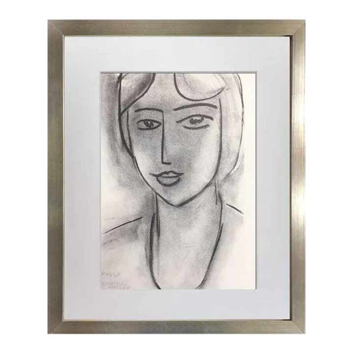 Henri Matisse Stone Lithograph "Paula" 1952 Chairish
