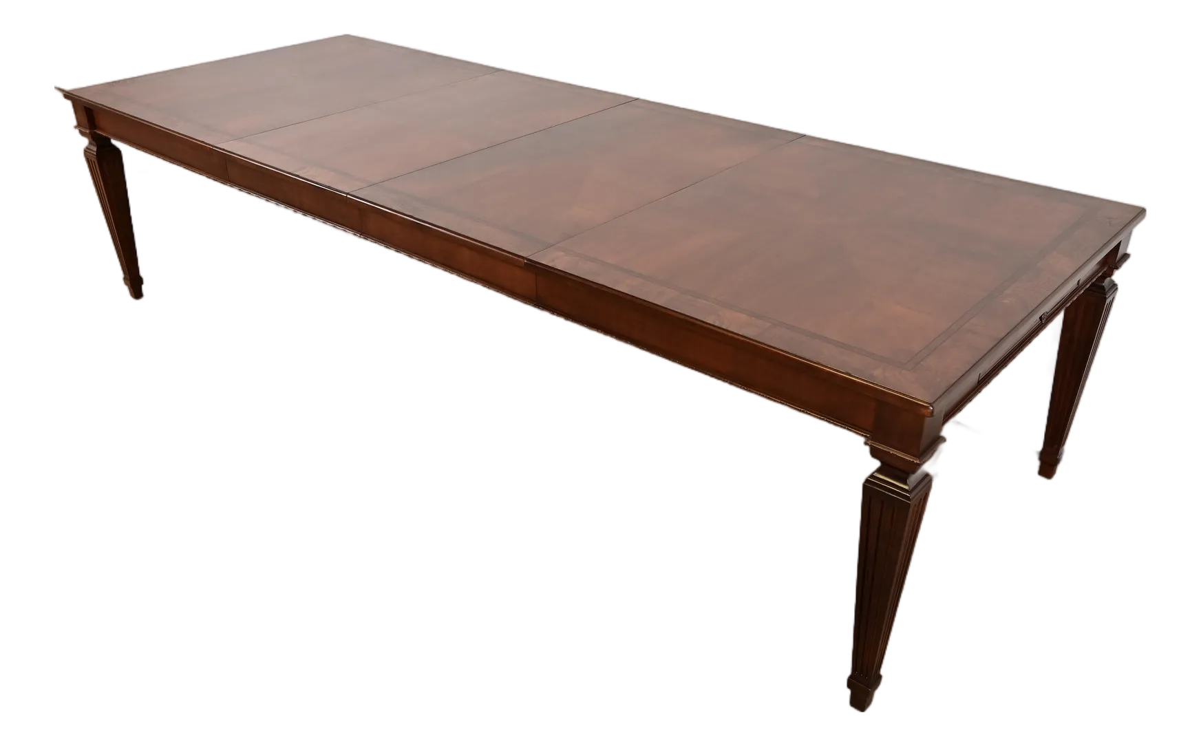 Ethan Allen French Regency Louis XVI Cherry and Burl Wood