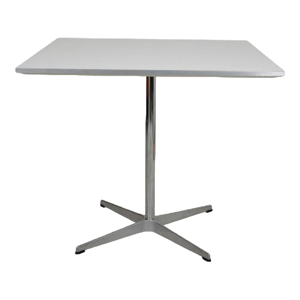 White Square Table by Piet Hein for Fritz Hansen, 2000s | Chairish