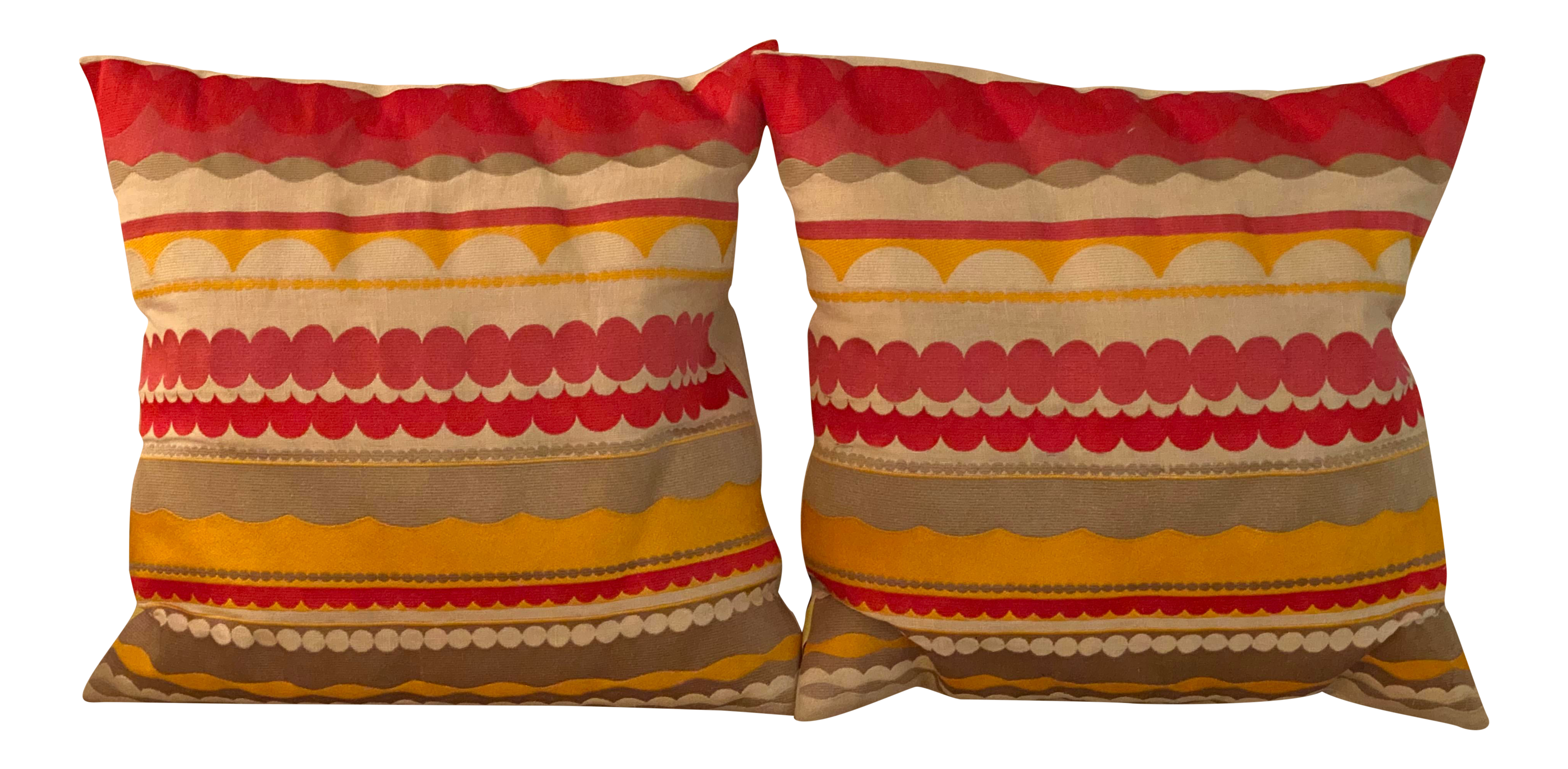 Trina Turk Residential Pillows A Pair Chairish
