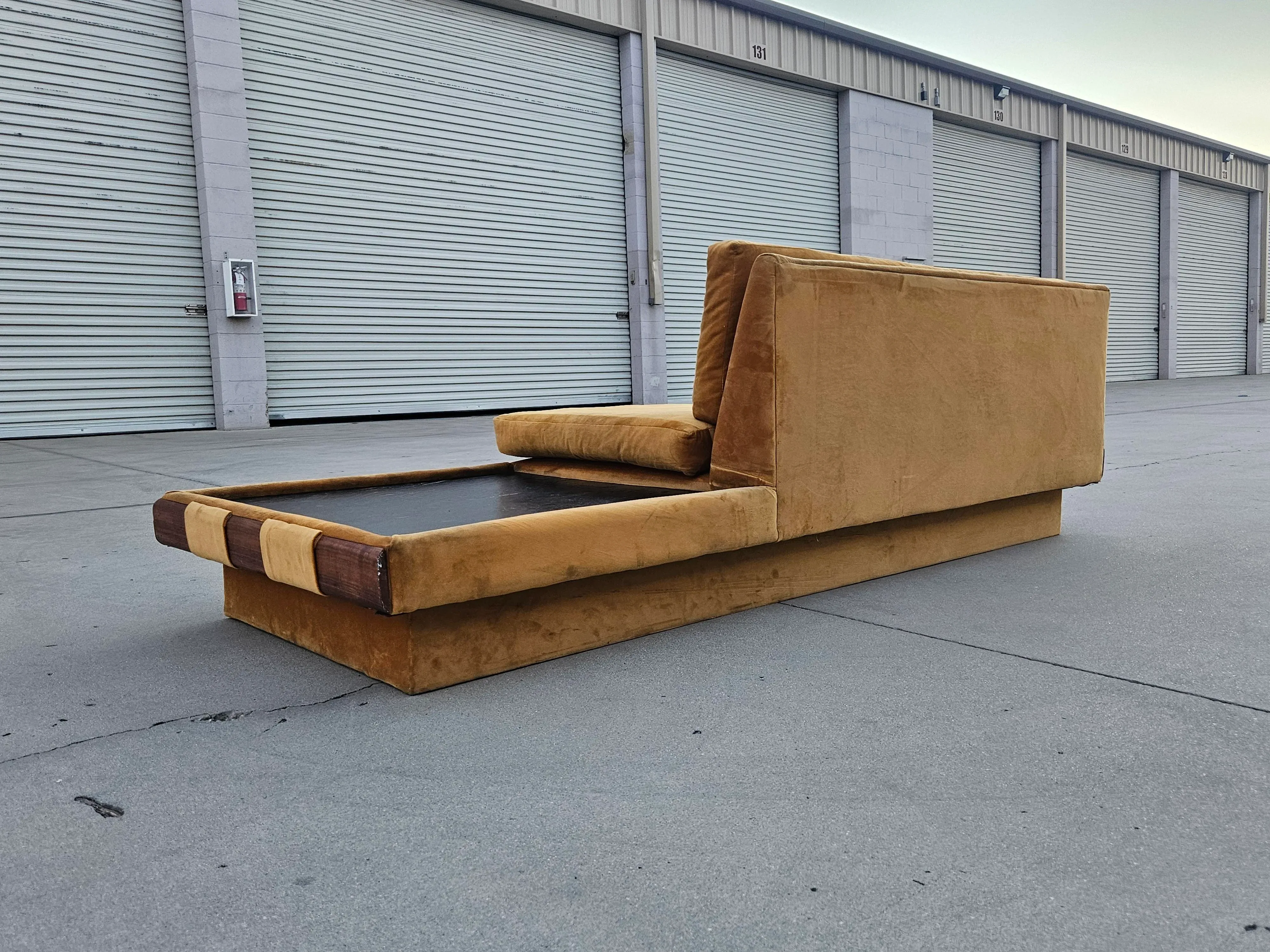 1960s Mid-Century Adrian Pearsall Platform Sofa | Chairish