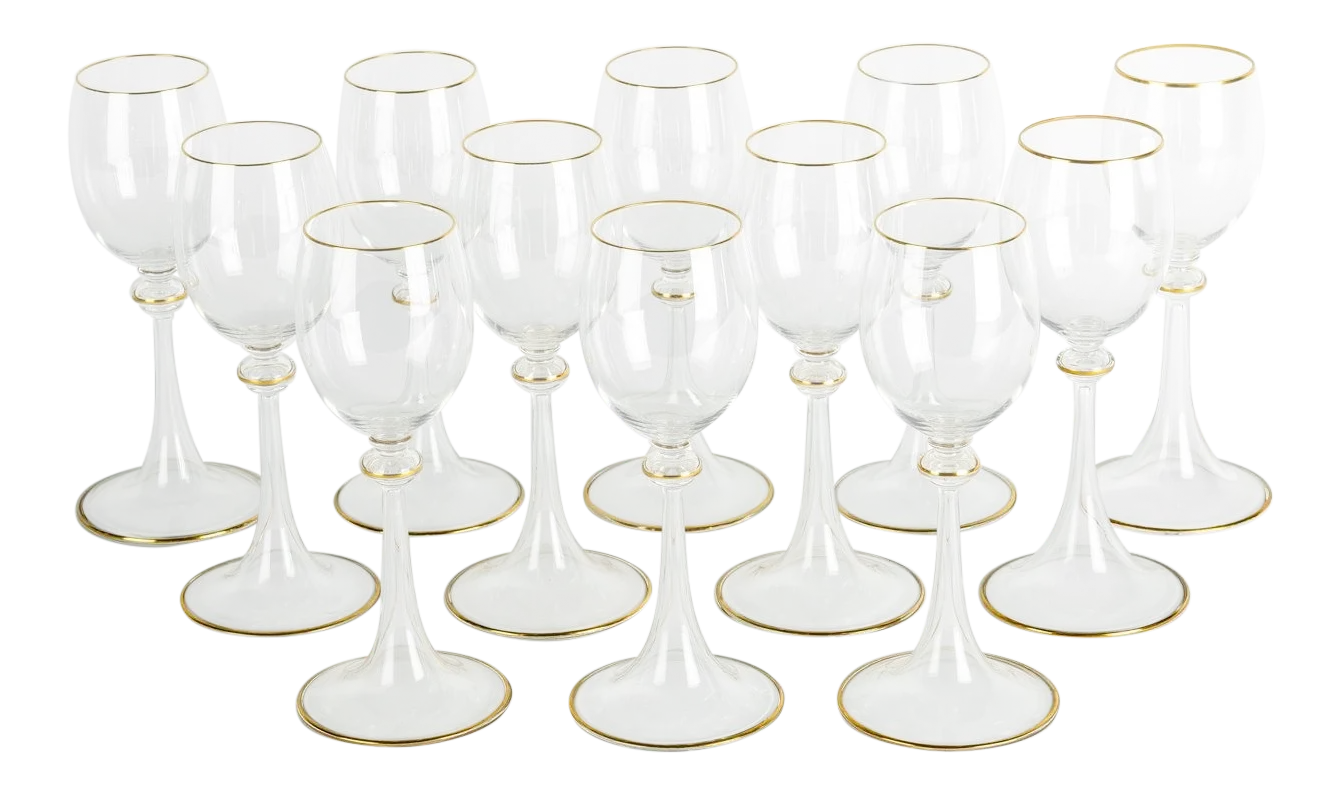 Vintage Baccarat Crystal Glassware Set of 11 Chairish