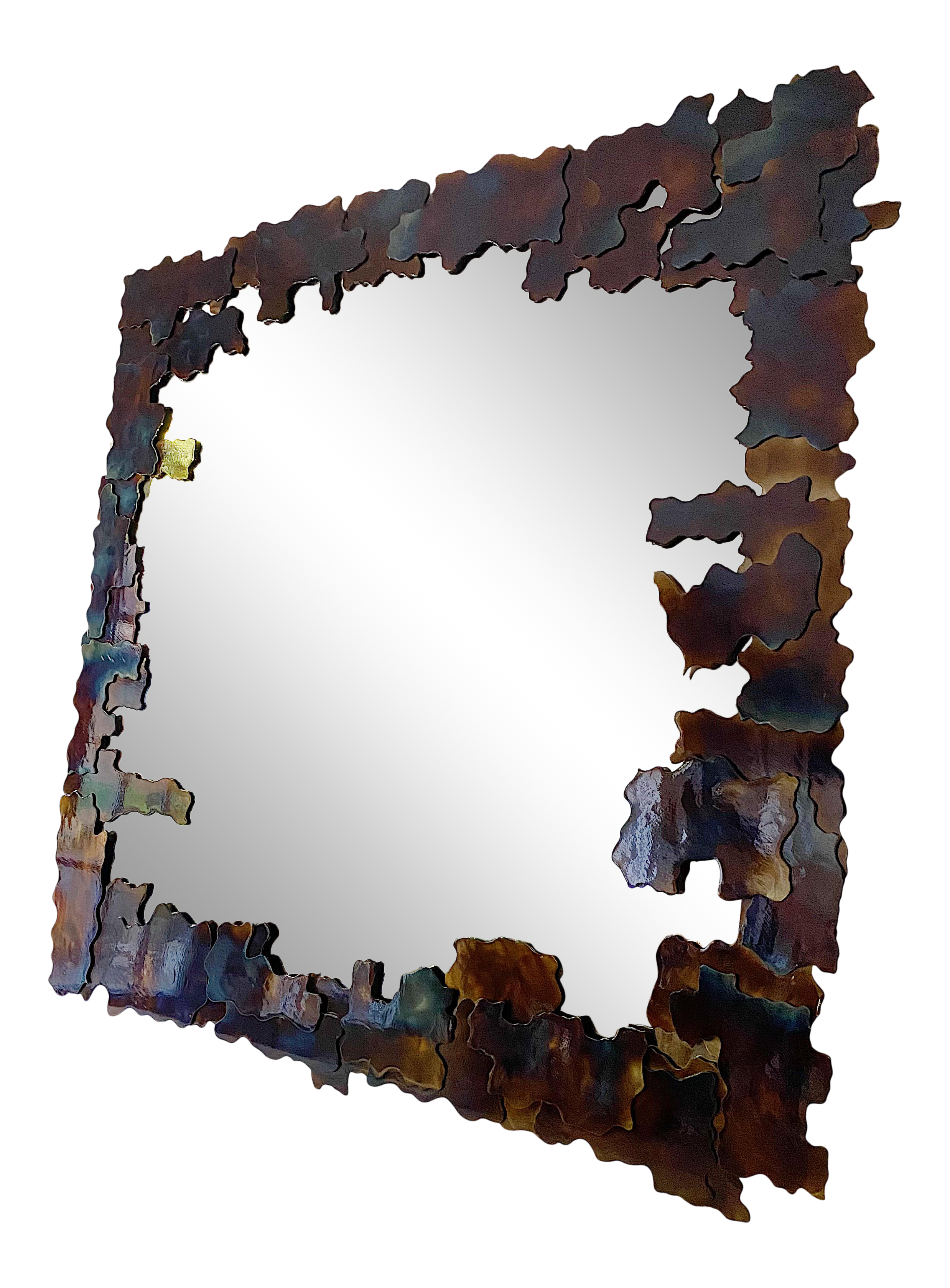 Vintage 1970s Custom Metal Contemporary Abstract Iridescent Shapes Mirror Chairish No matter what you're looking for or where you are in. chairish