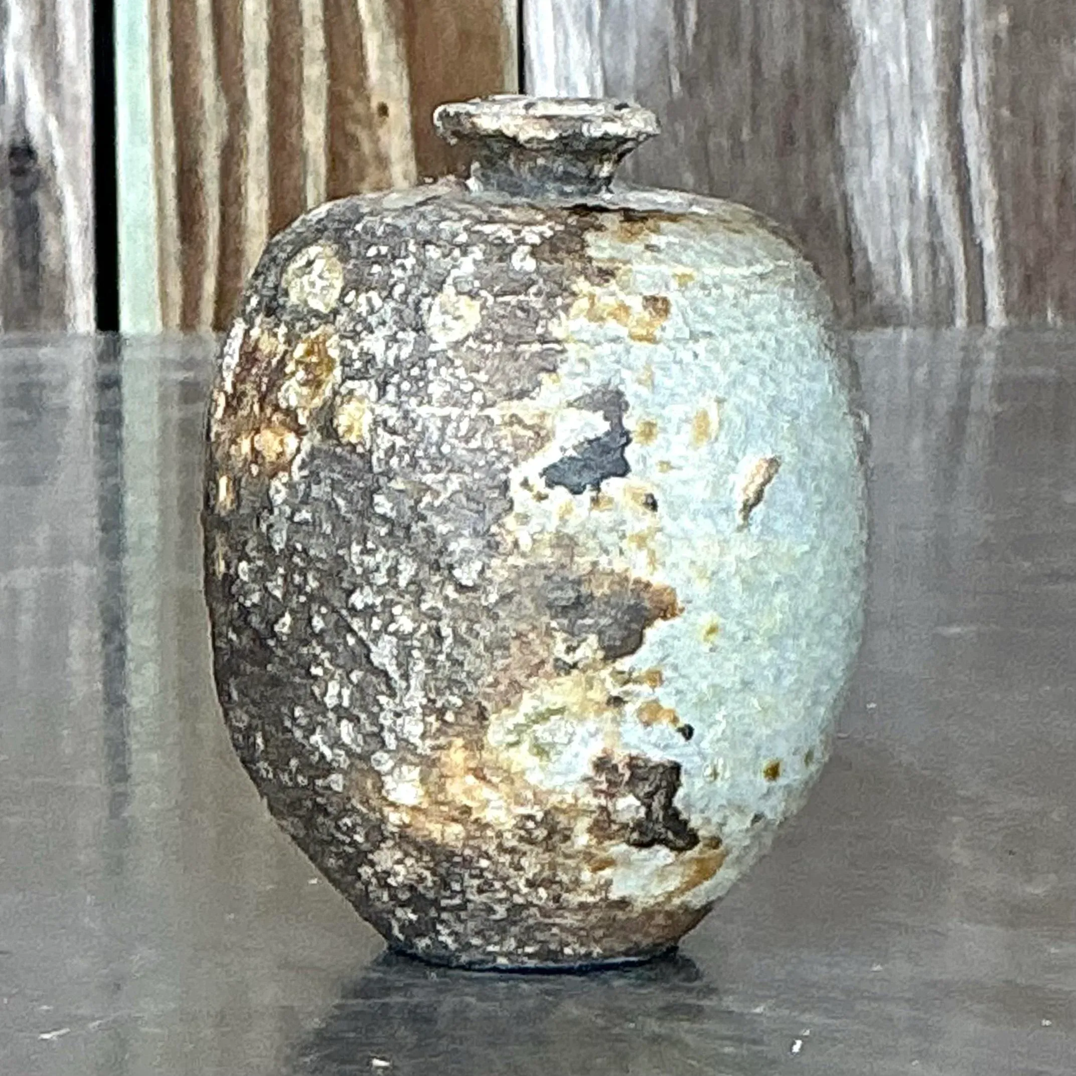 Vintage Boho Original Studio. Pottery Small Vase