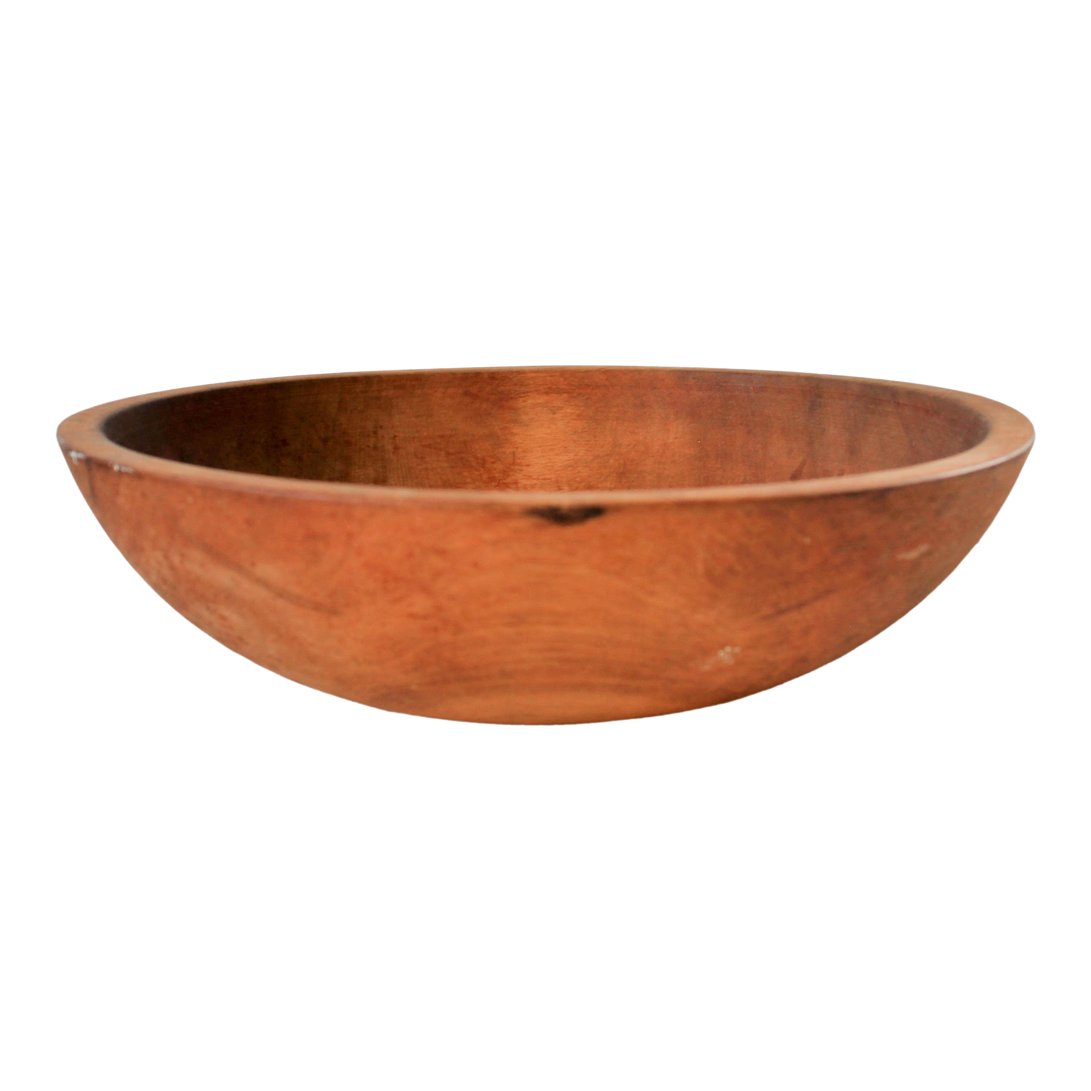 Antique Hand Turned Wood Dough Bowl Chairish