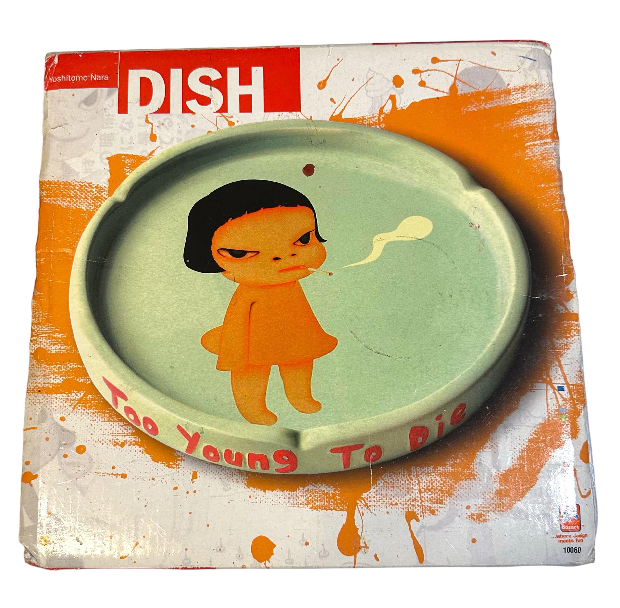 Yoshitomo Nara Too Young to Die Ceramic Ashtray | Kumi