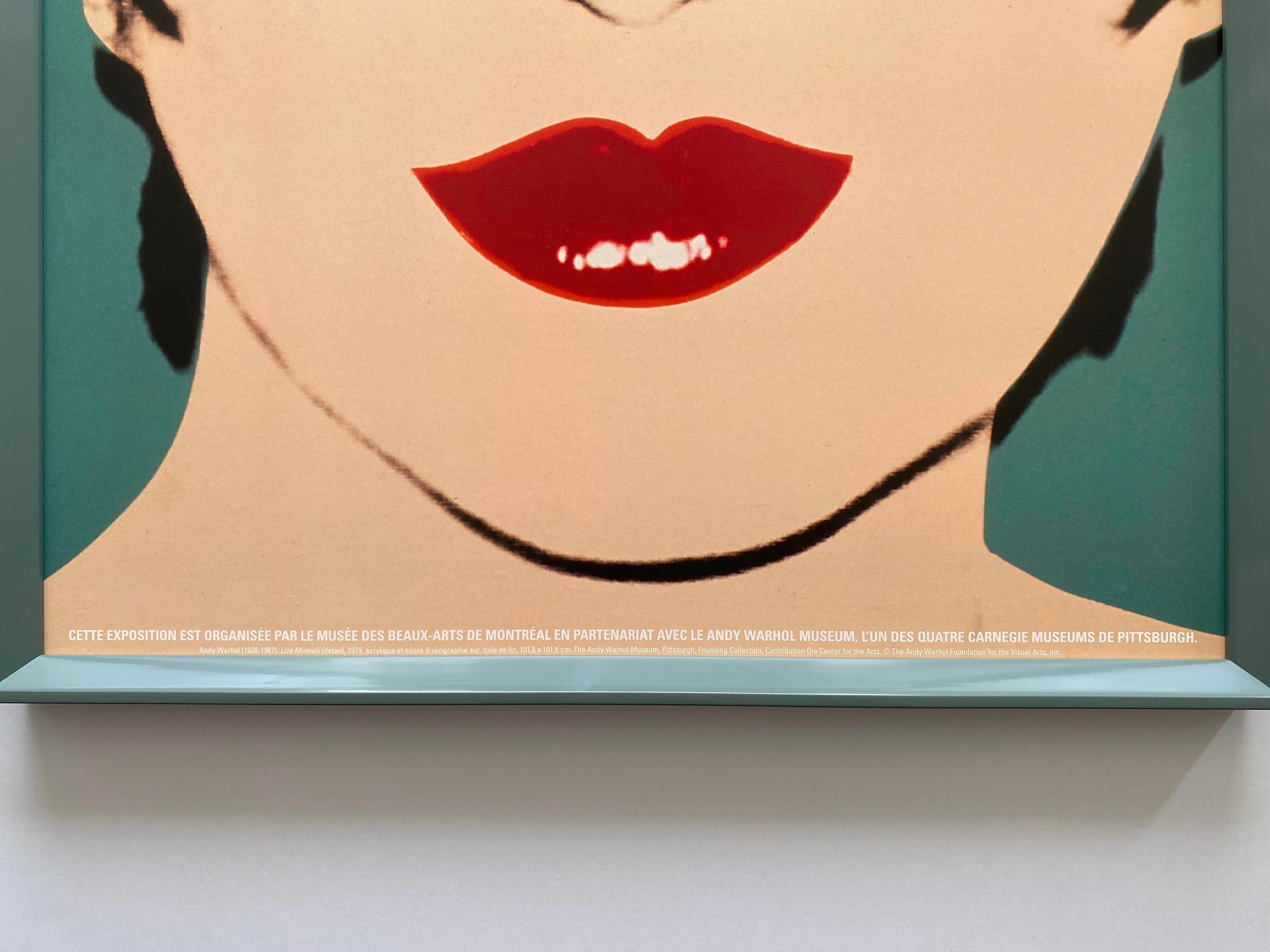 芸術写真 Hollywood Mini Poster Andy Warhol Foundation Lithograph Print Framed Large Pop Art