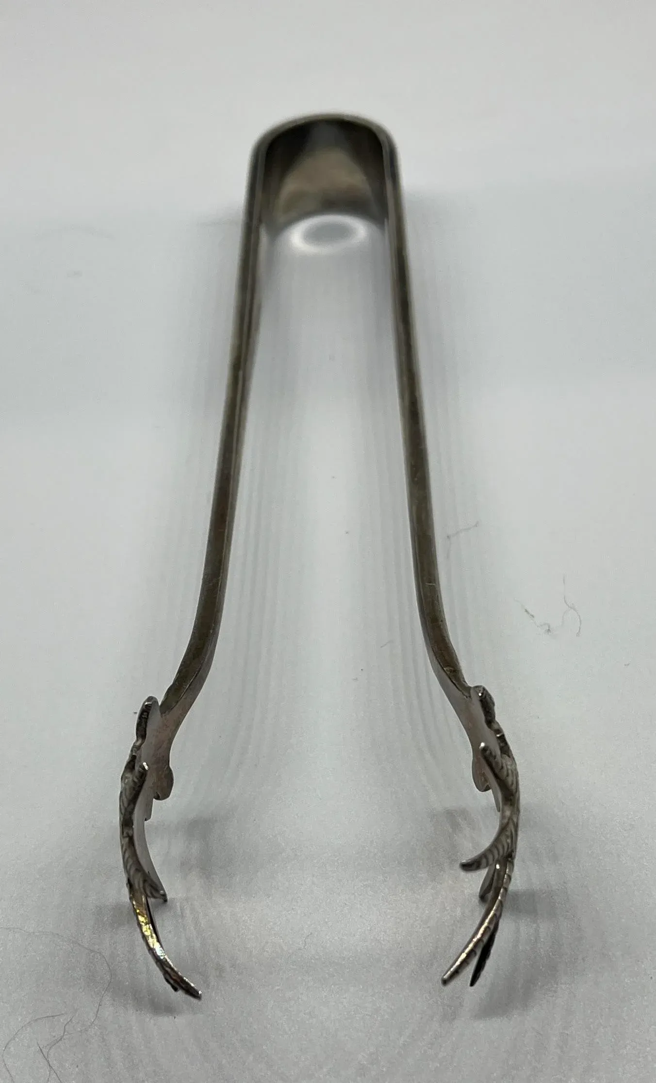 Vintage Art Deco Bird Talon Silver Plate Sugar Nips/Tongs Made in England - Circa 1920’s