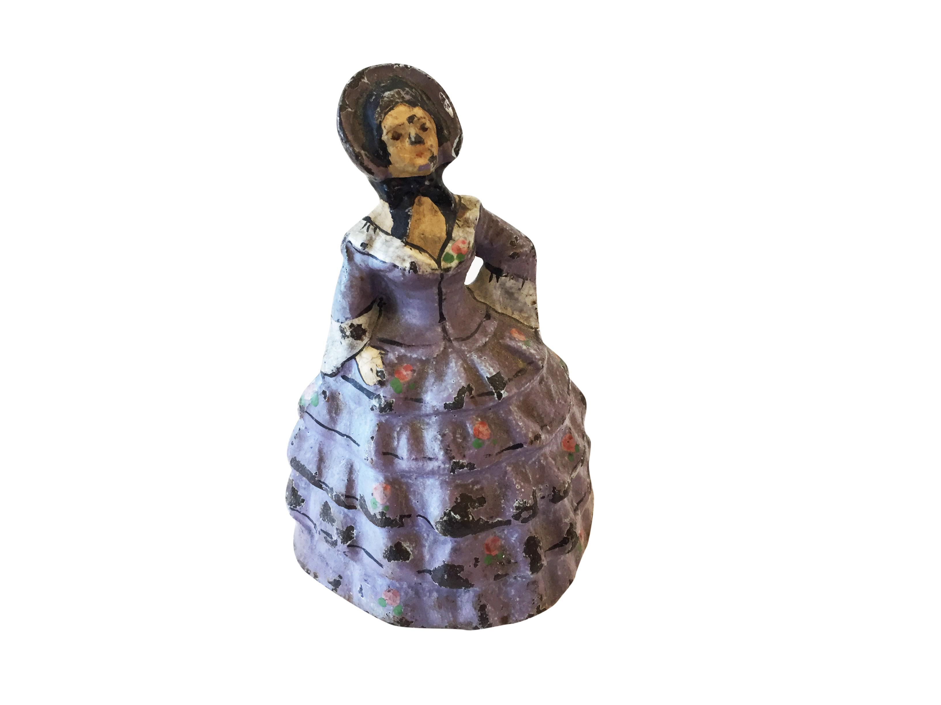 Old Door Stopper Cast Iron Figure Chairish