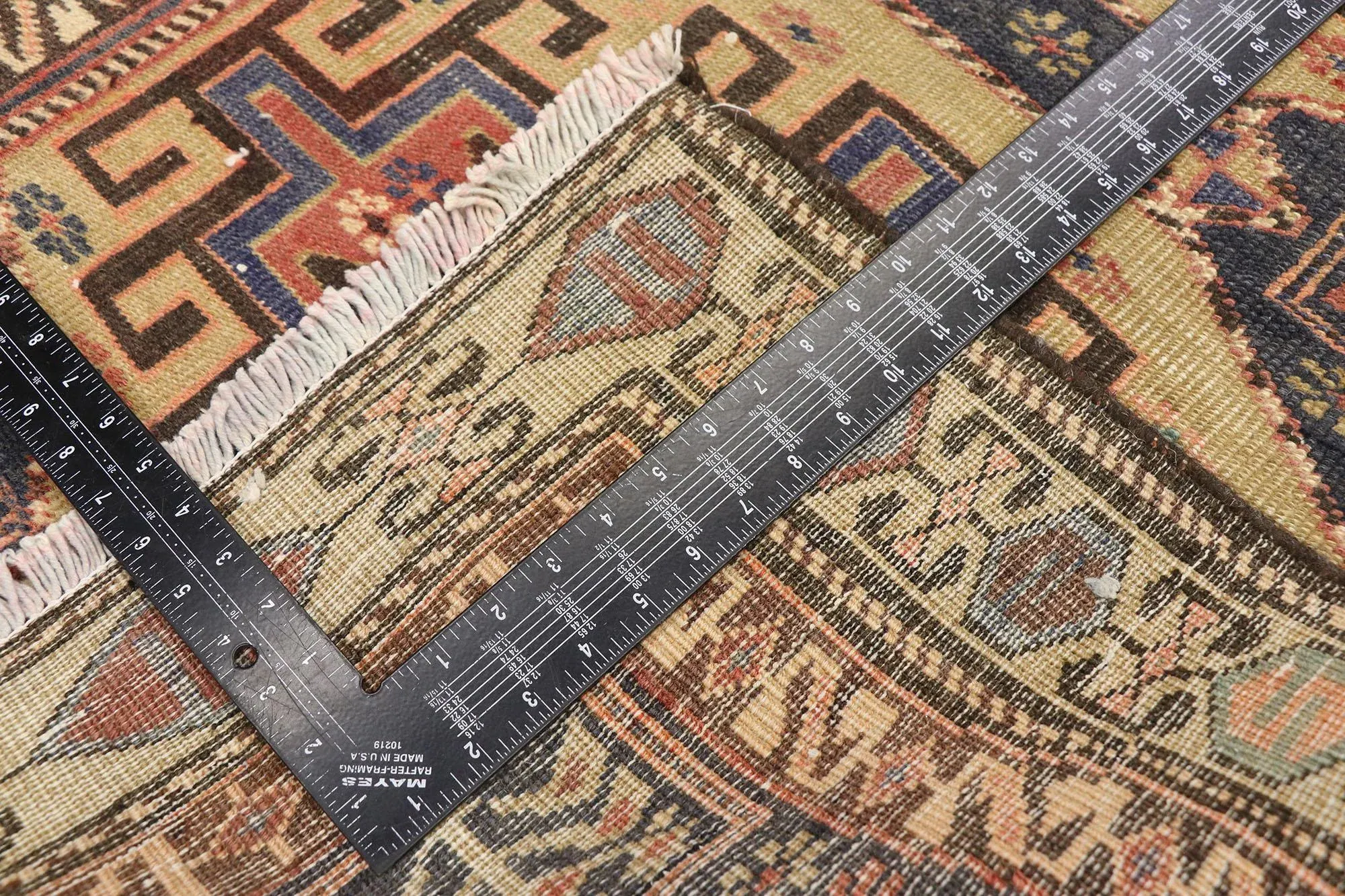 Antique Persian Malayer Rug Runner - 03\'01 X 09\'08