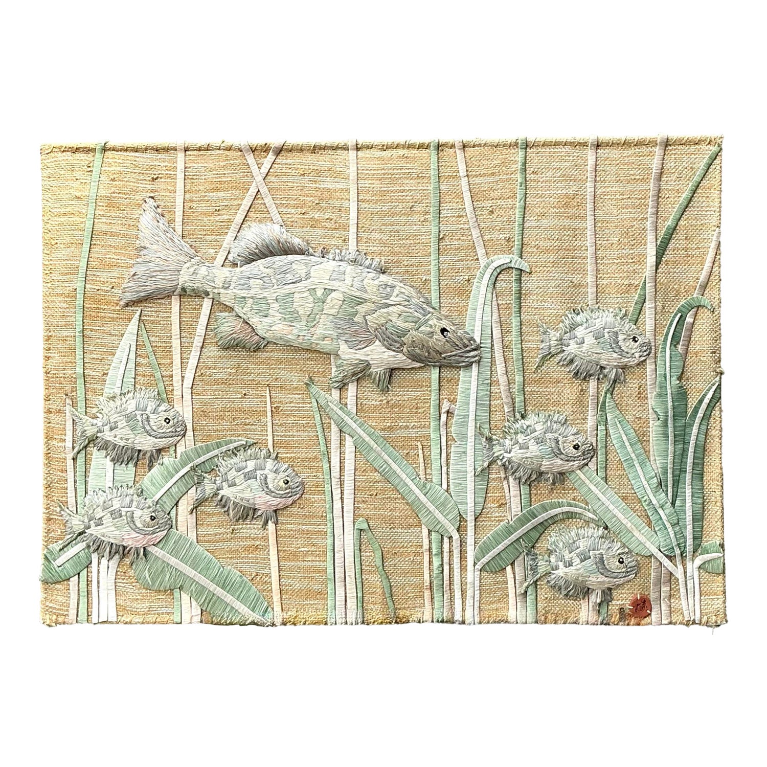Vintage Don Freeman Undersea Fiber Art