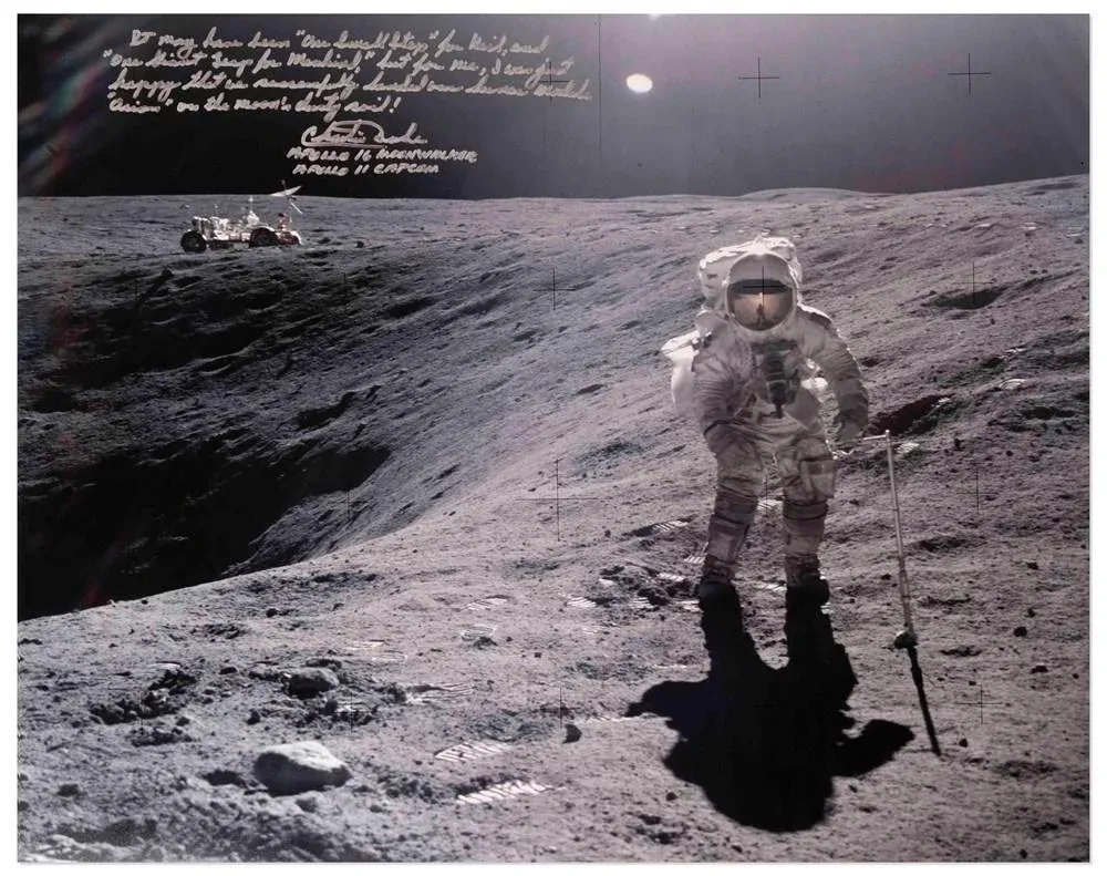 アポロ16号 Charlie Duke Charles duke apollo hi-res stock